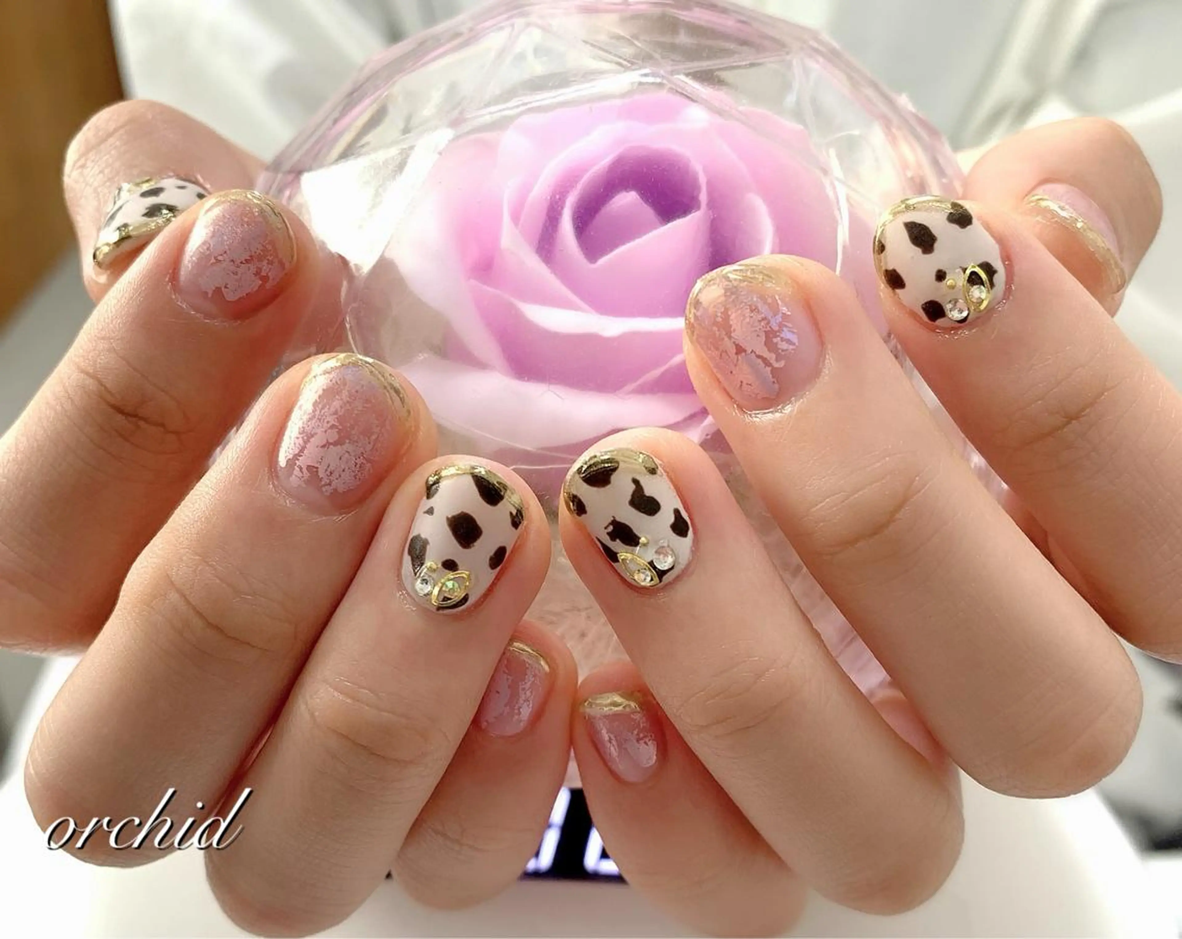 ネイル orchid ♡オーキッドのネイルデザイン