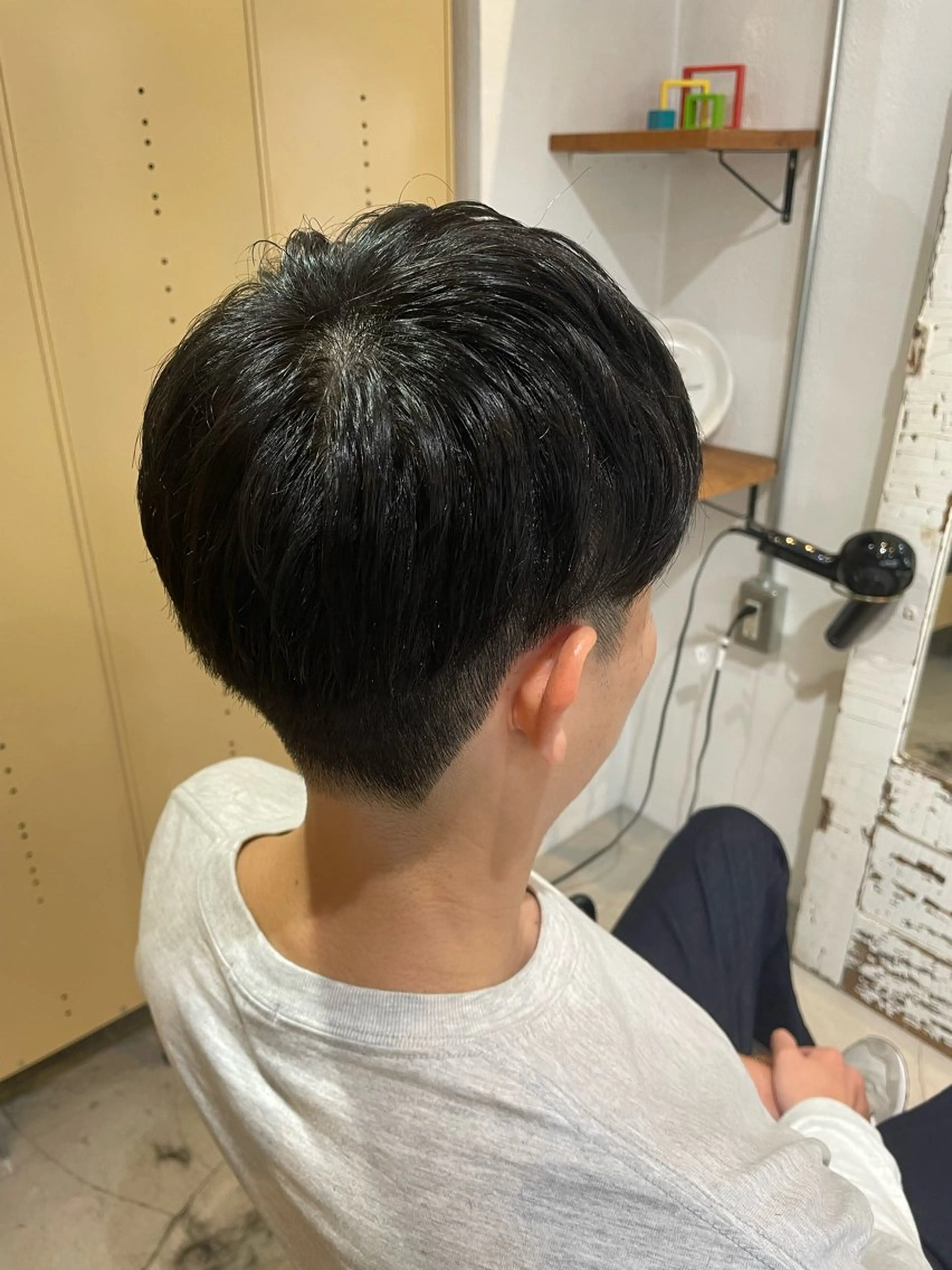 メンズ メンズパーマ カットモデル/金山・ 美容院/田口流名のヘアスタイル