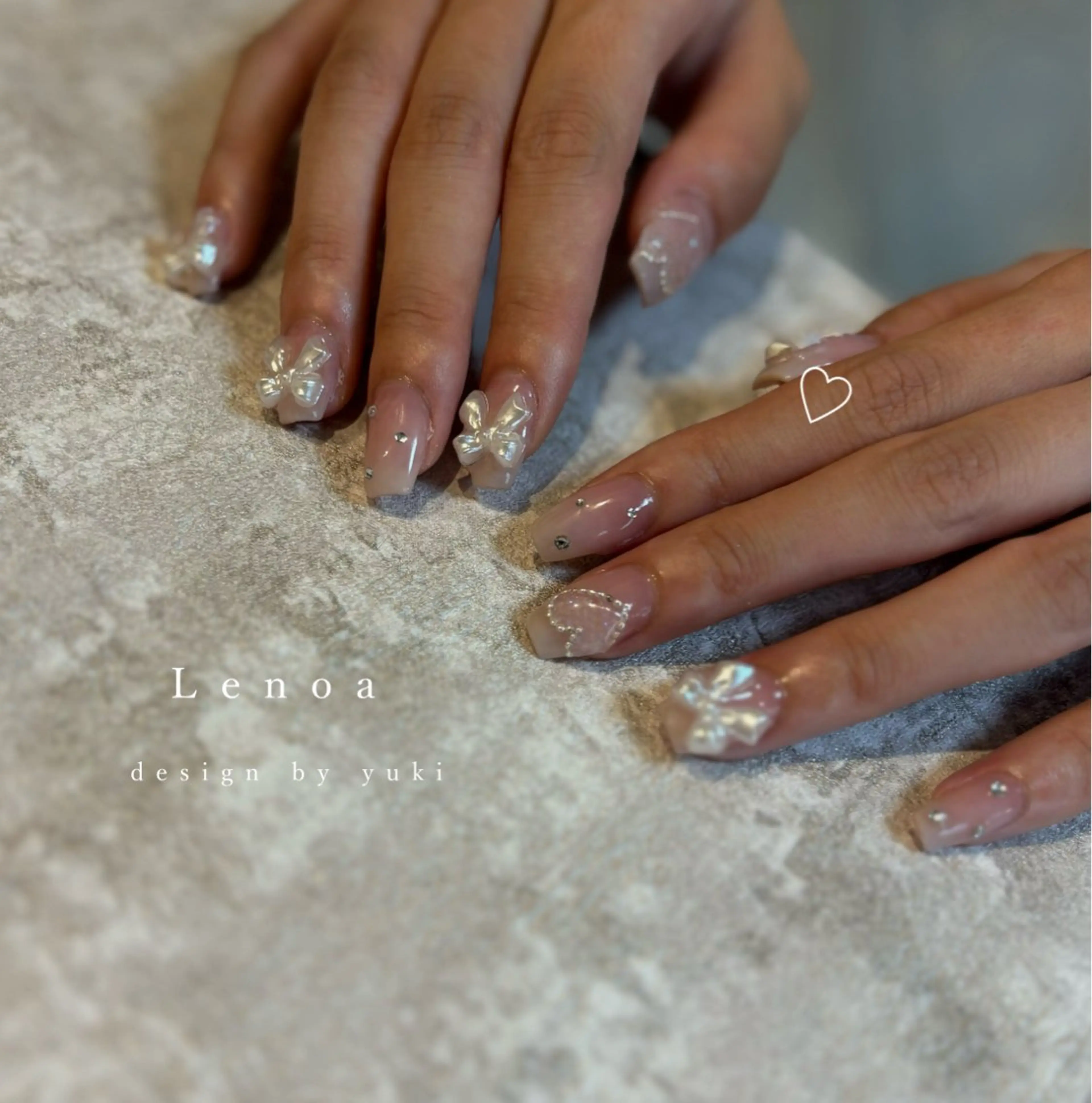 ネイル ハンドネイル Lenoa Yukiのネイルデザイン