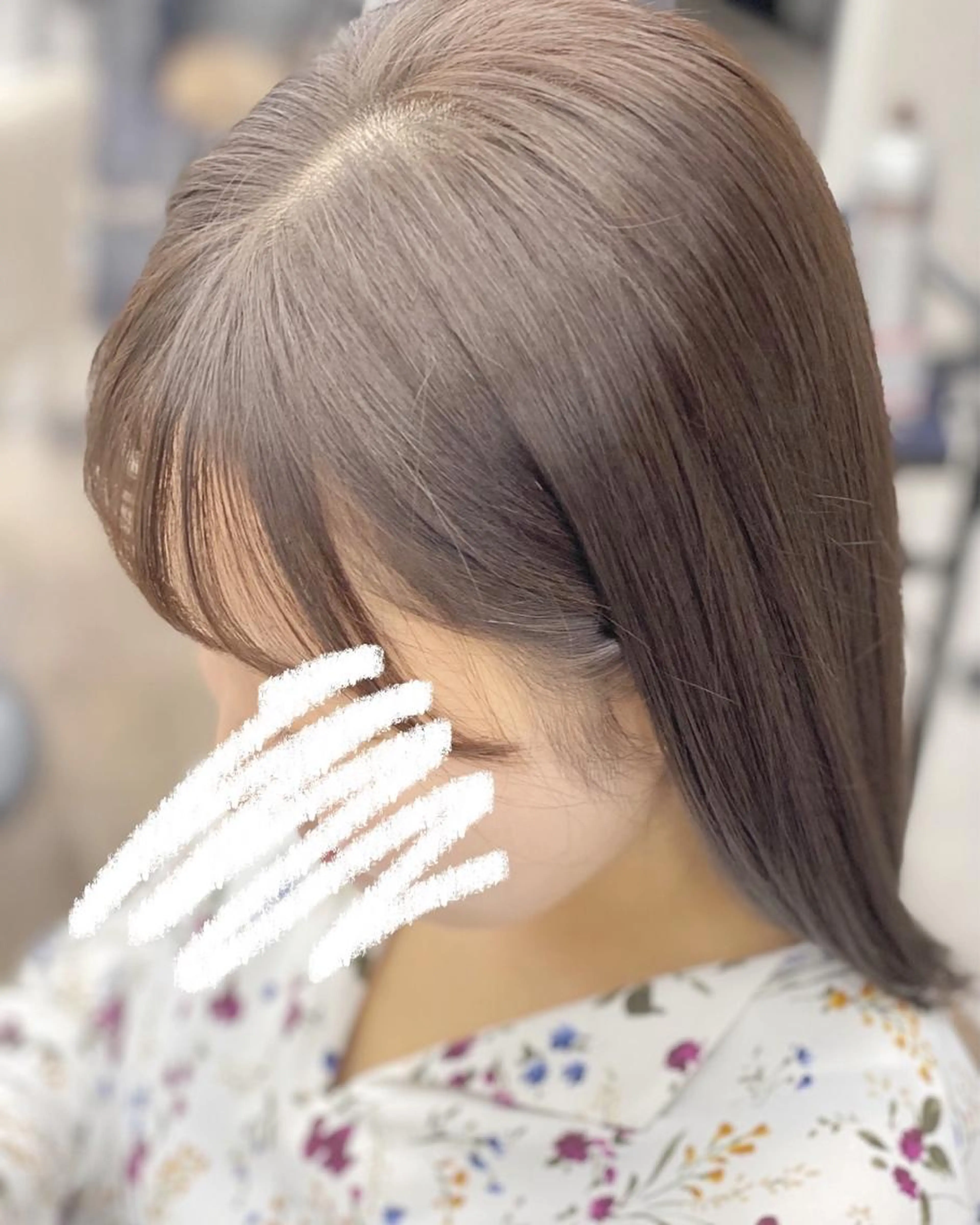 【💡湿気でうねる前髪改善💡】前髪縮毛矯正👩🏻➕カット✂️➕quickケアトリートメント✨の写真