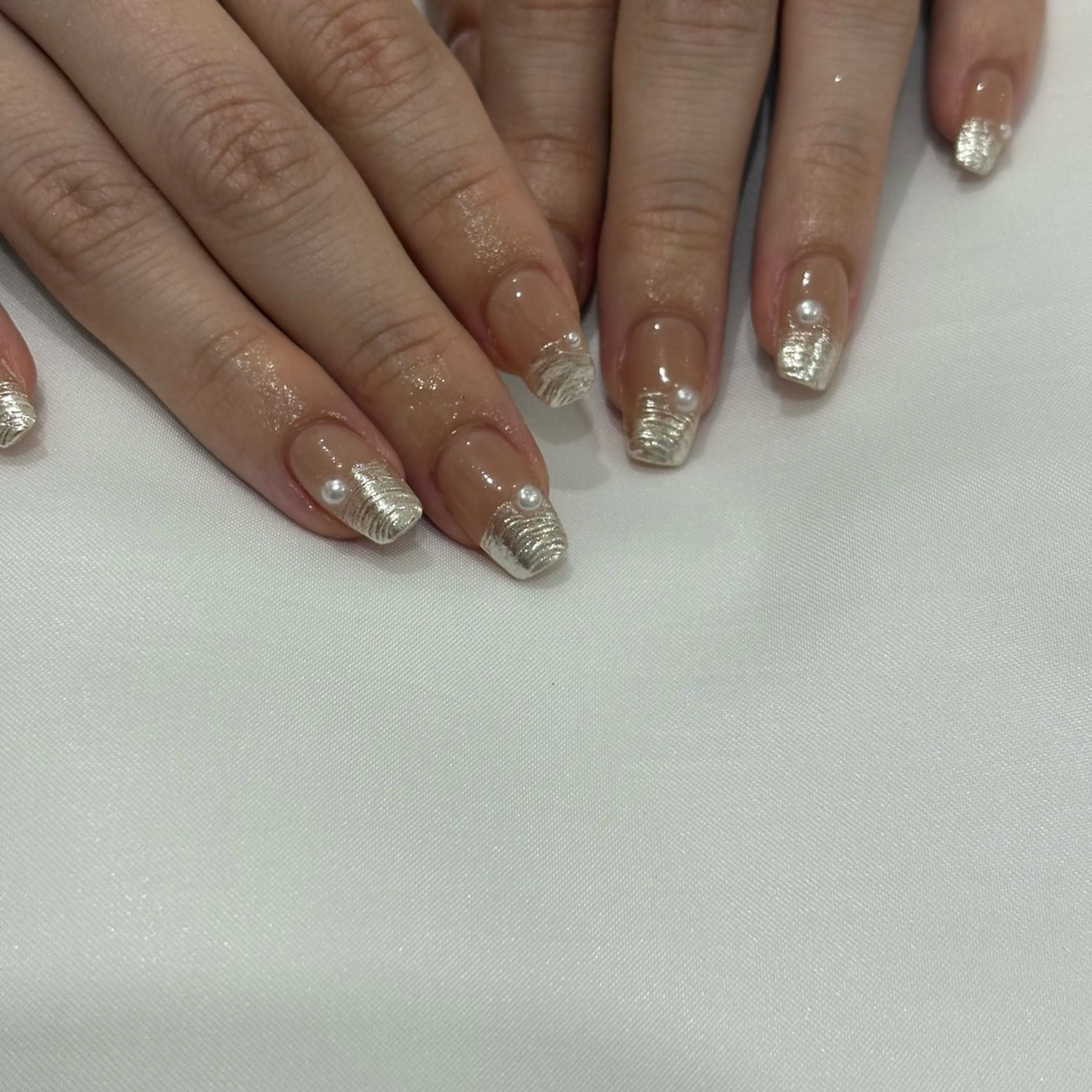 ネイル ブライダルネイル ハンドネイル SOL NAILのネイルデザイン