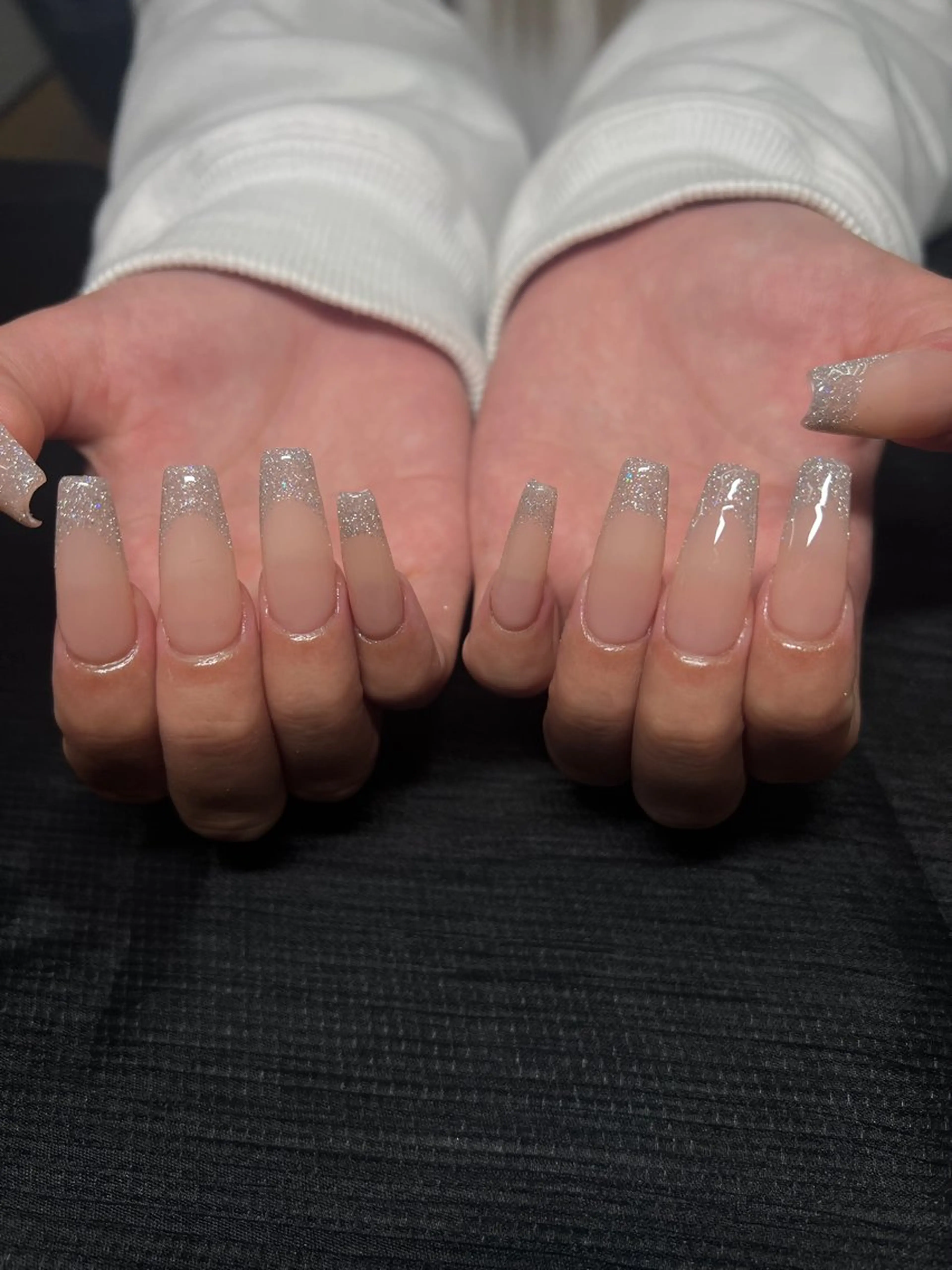 ネイル チークネイル フレンチネイル グラデーション 韓国ネイル マグネットネイル IRO NAIL MiAのネイルデザイン