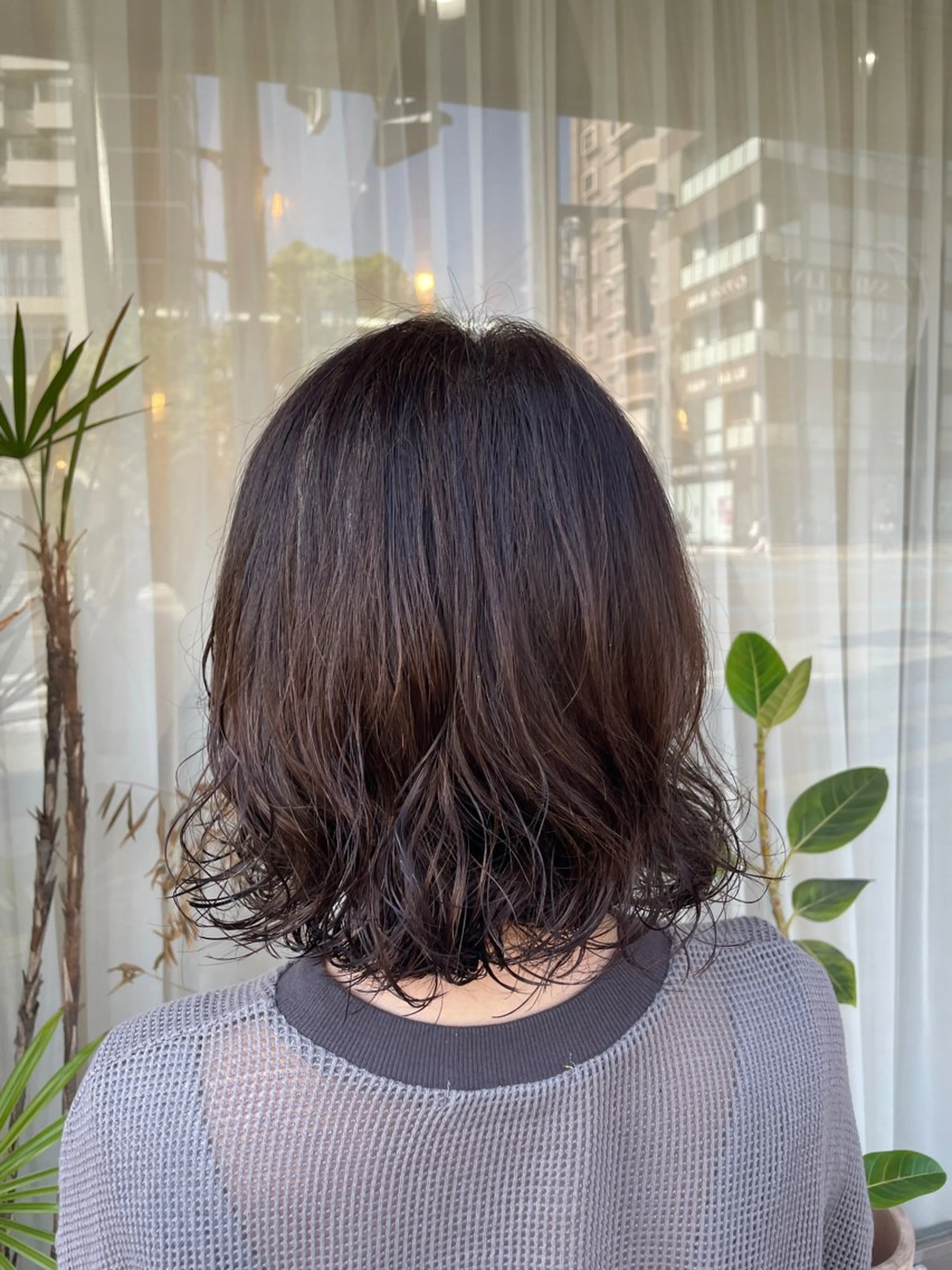 ミディアム パーマ カット パーマ 【KAKONN】 yumikaのヘアスタイル
