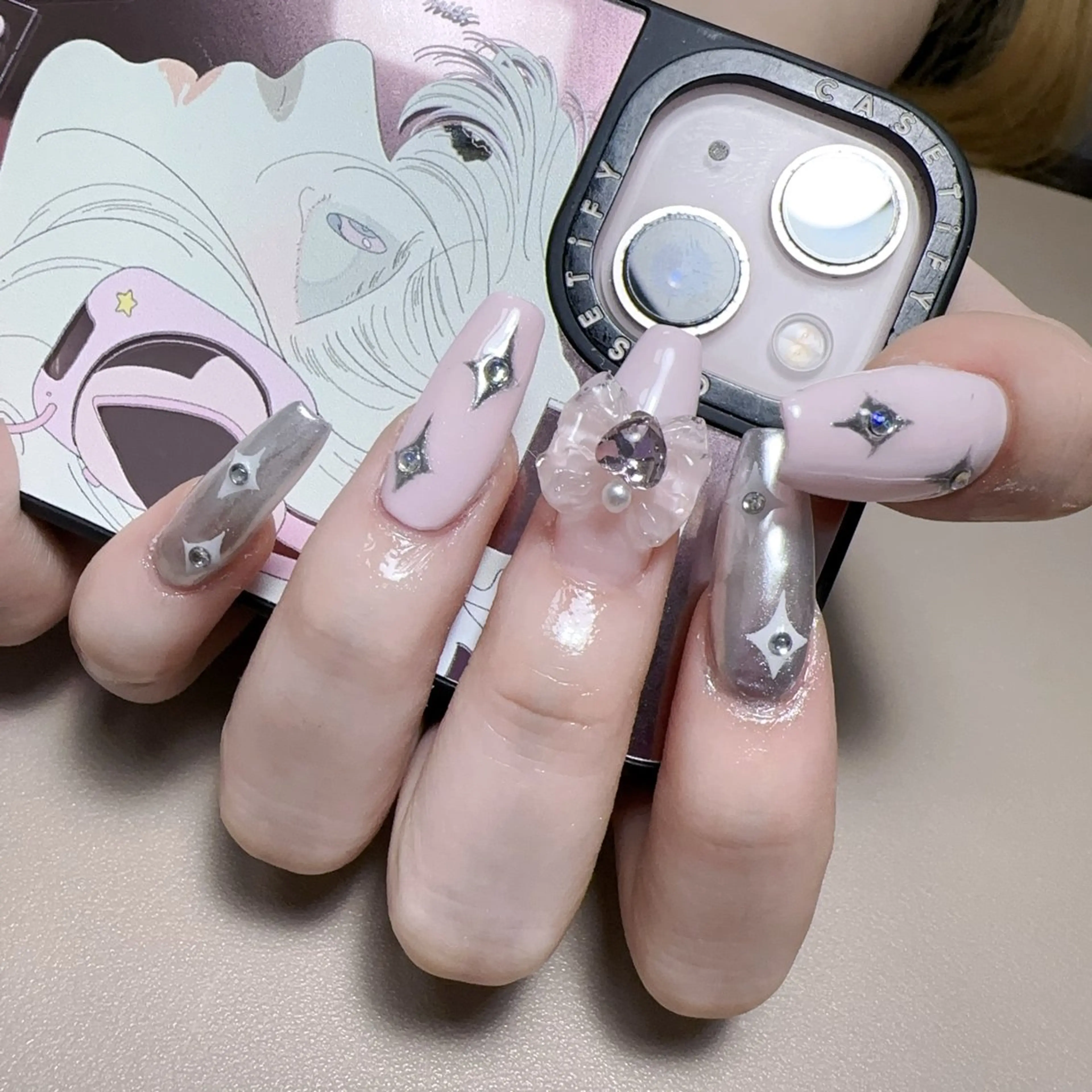 ネイル SunNail ステラ推しネイルのネイルデザイン