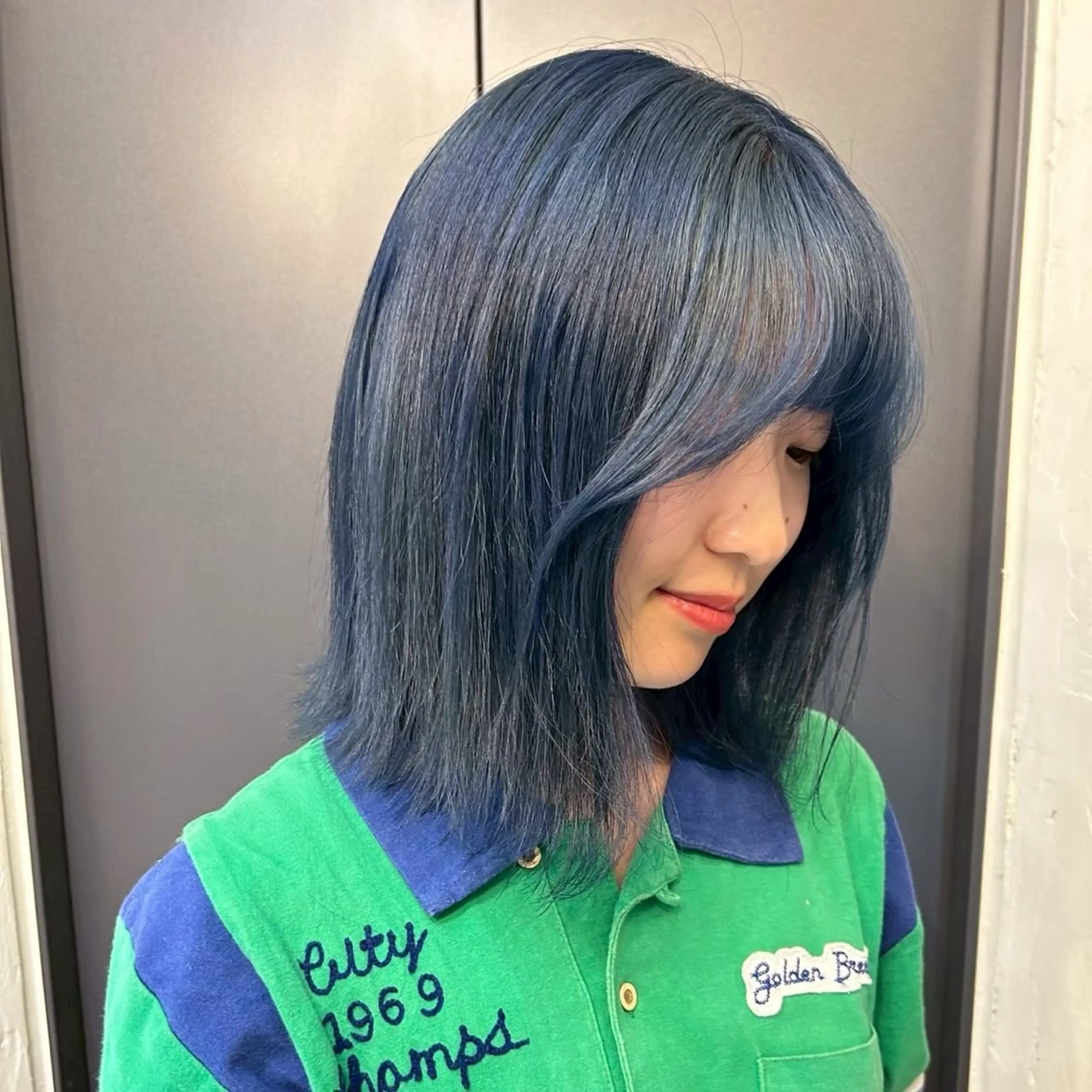 〔寒色カラーでクールになりたい方🩵🦋〕 寒色ワンカラー🫧の写真