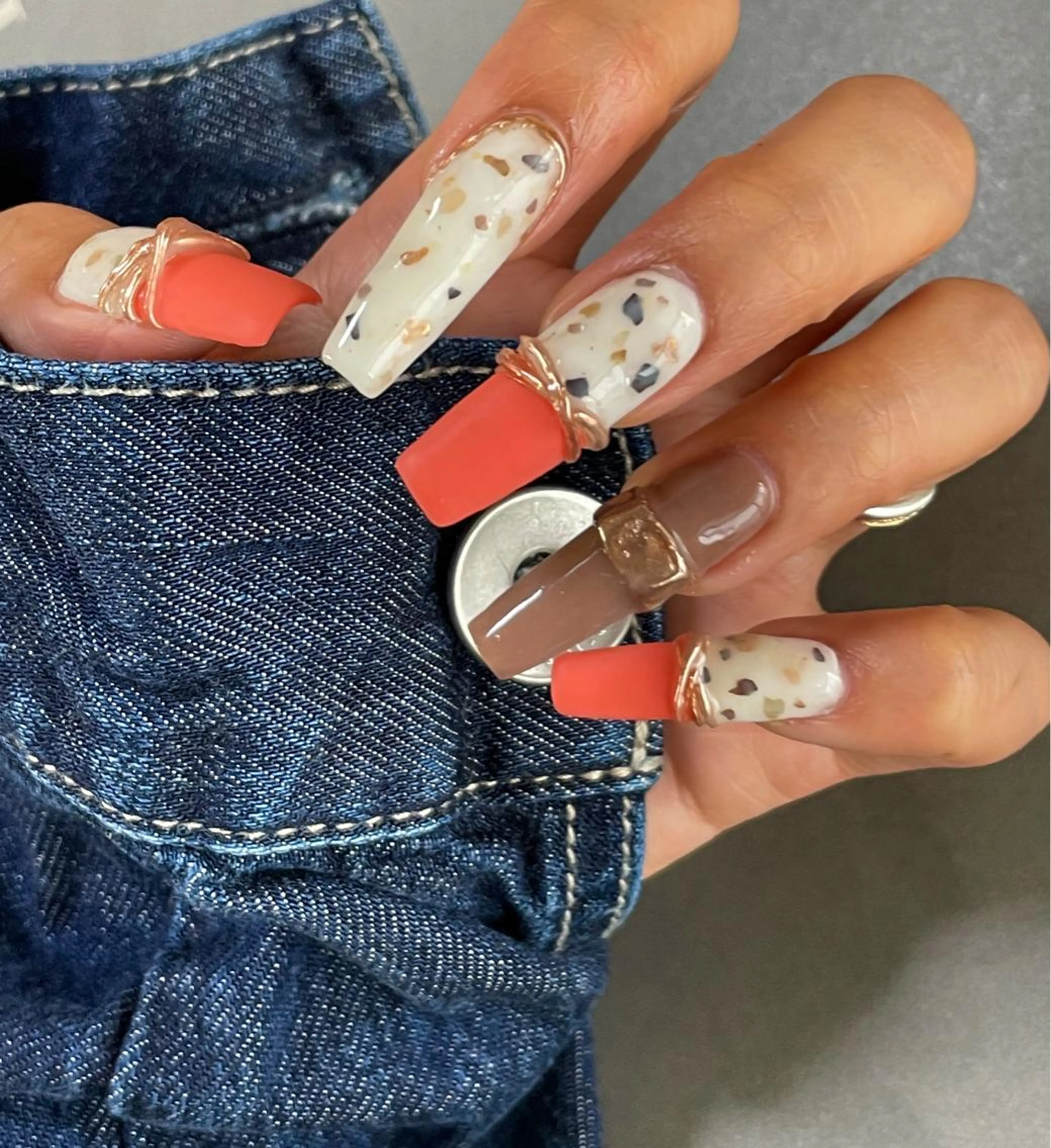 ネイル スカルプネイル nail salon Be.のネイルデザイン