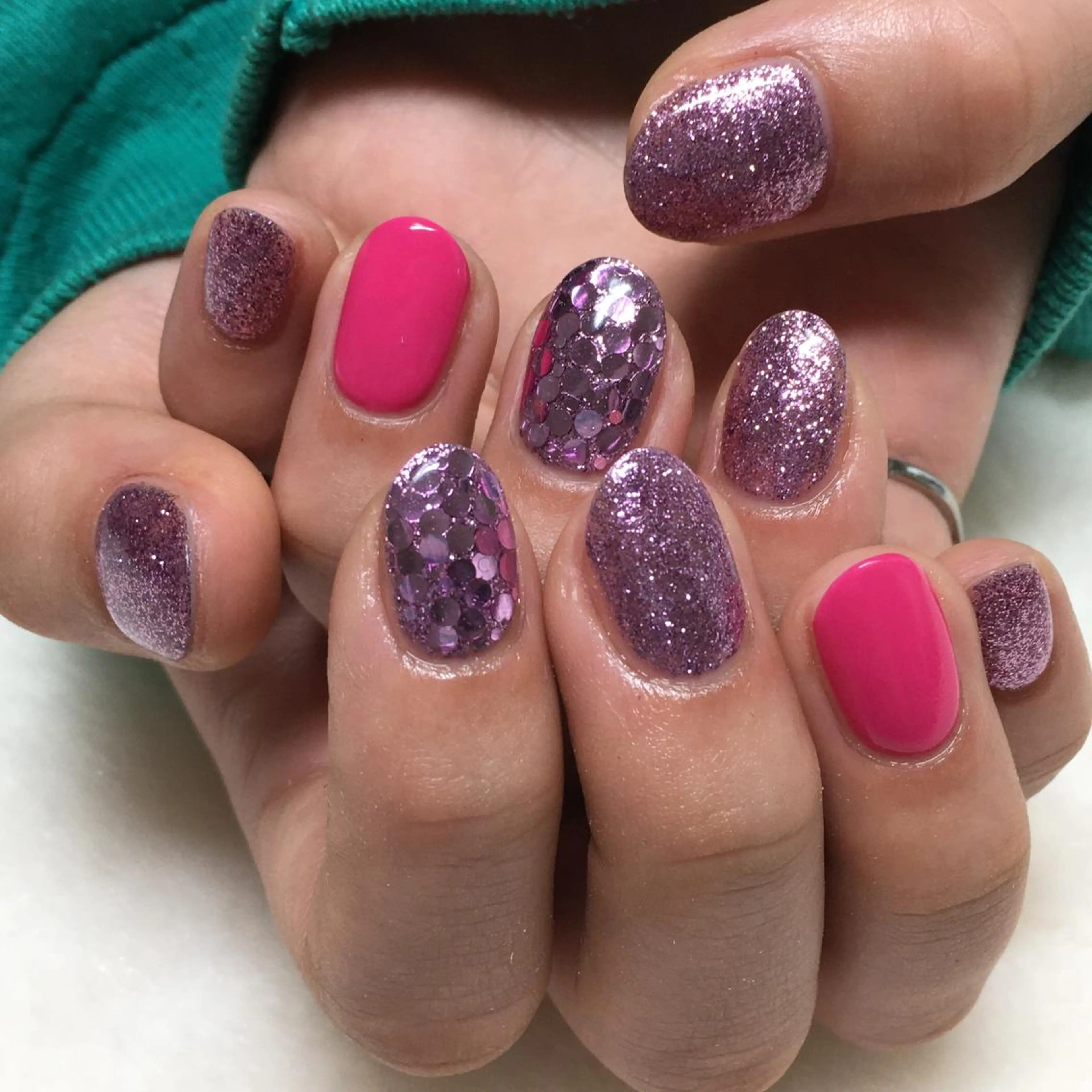 ネイル ワンカラーネイル ハンドネイル kipinail 川﨑えりかのネイルデザイン