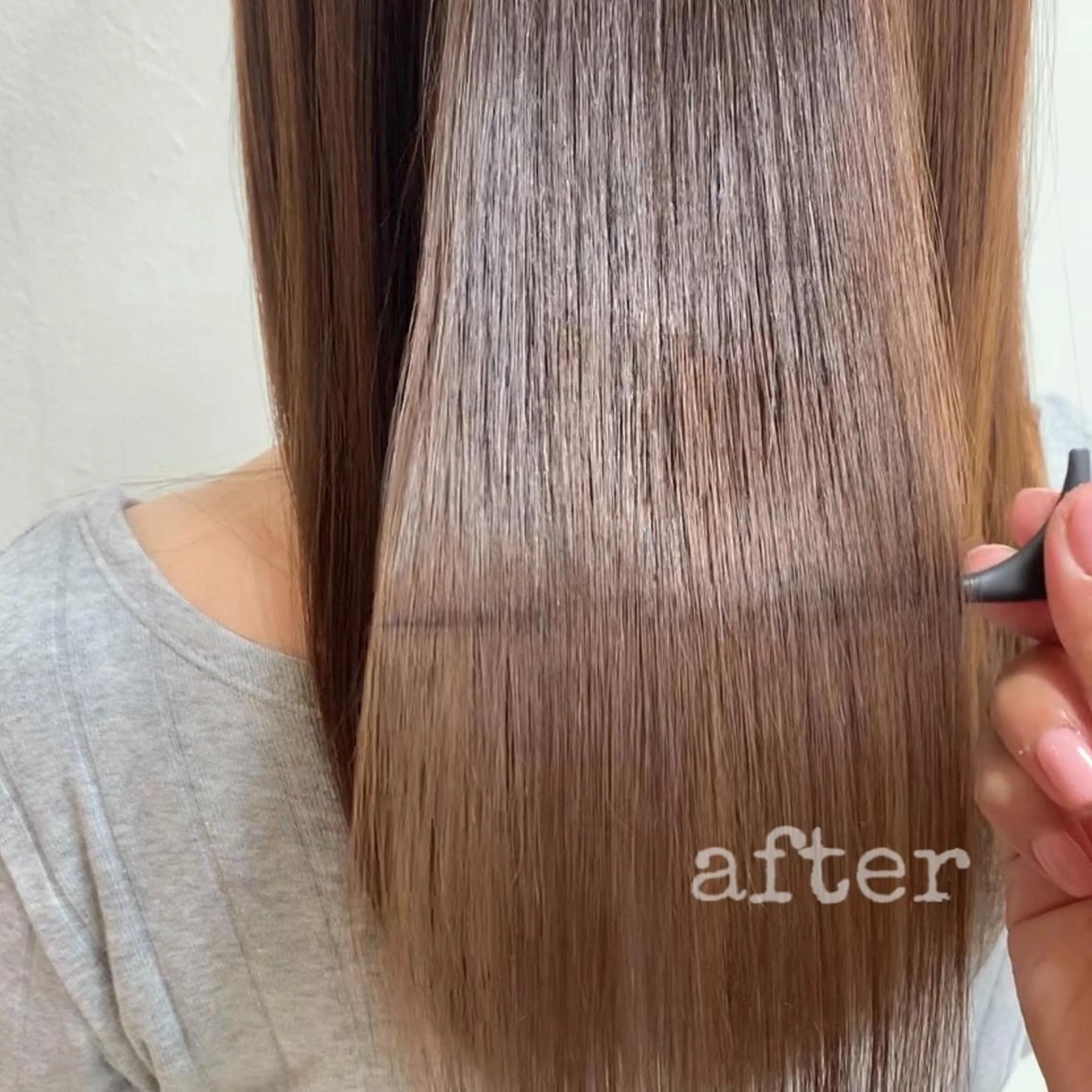 ロング くせ毛 黒田 優衣のヘアスタイル