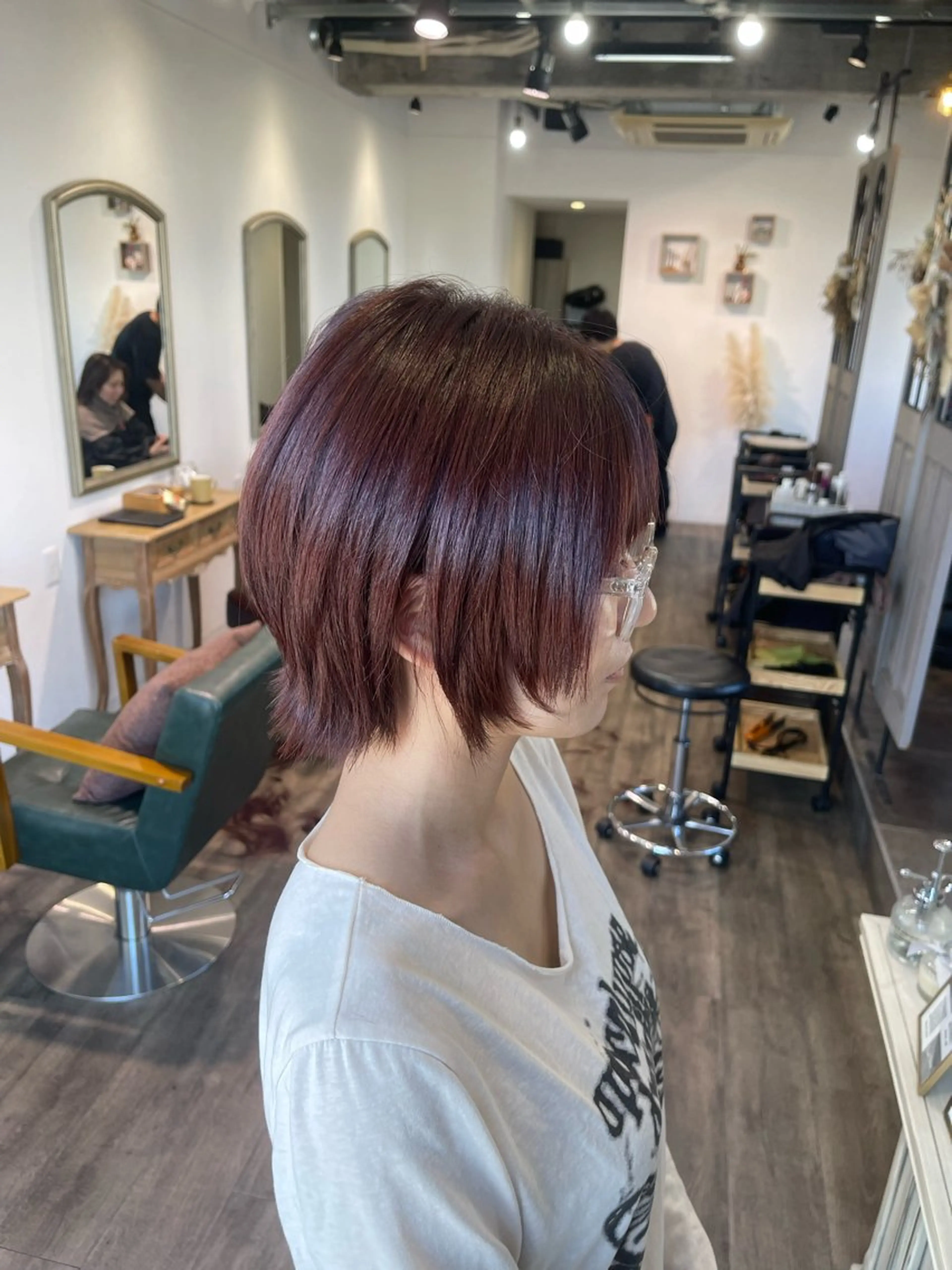 ショート カラー カット ヘアカラー Felice Erikaのヘアスタイル