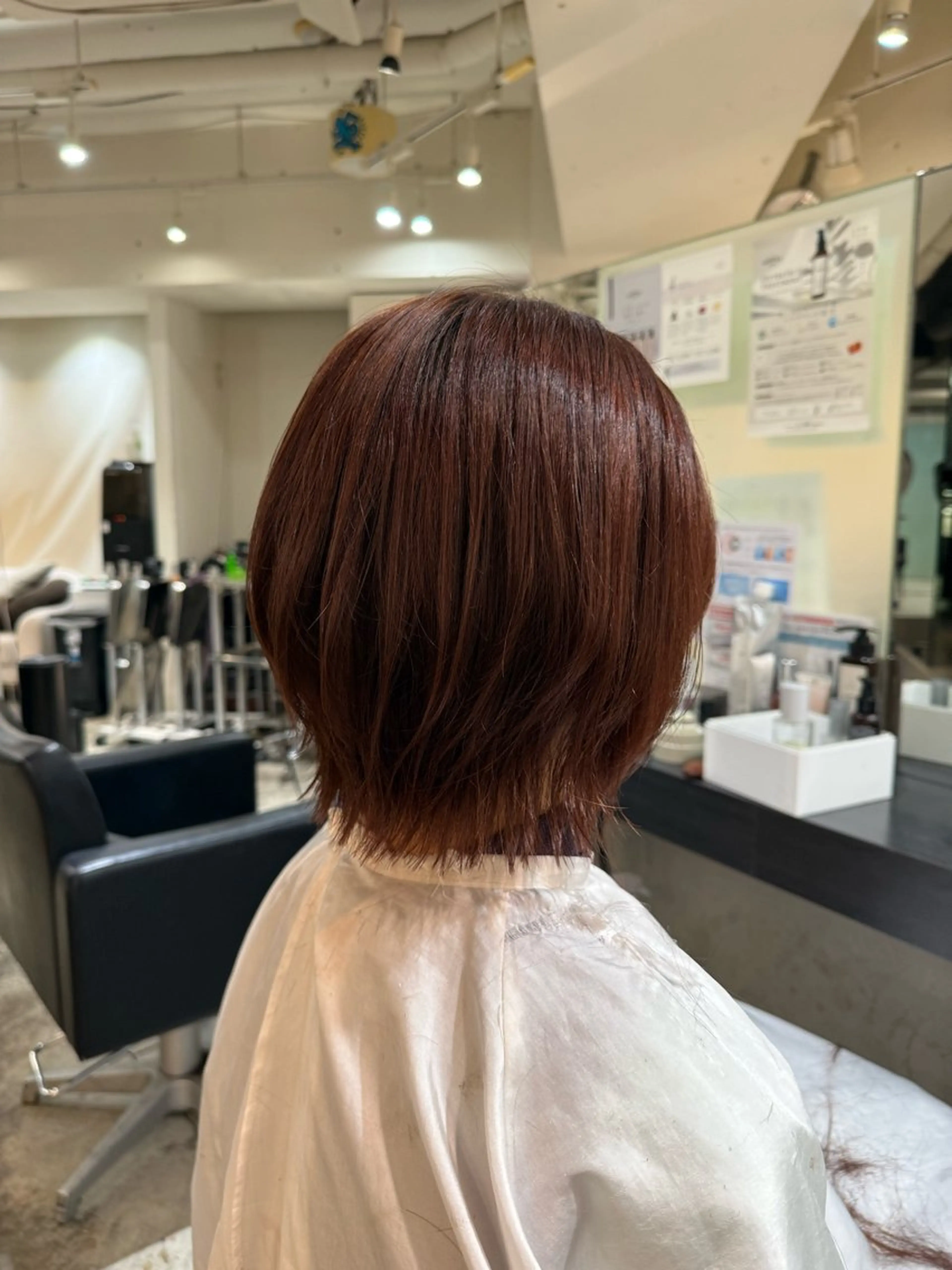 ショート ボブレイヤー ボブ レイヤーカット 🌈レイヤーカット/ ハイトーン🌈タクマのヘアスタイル