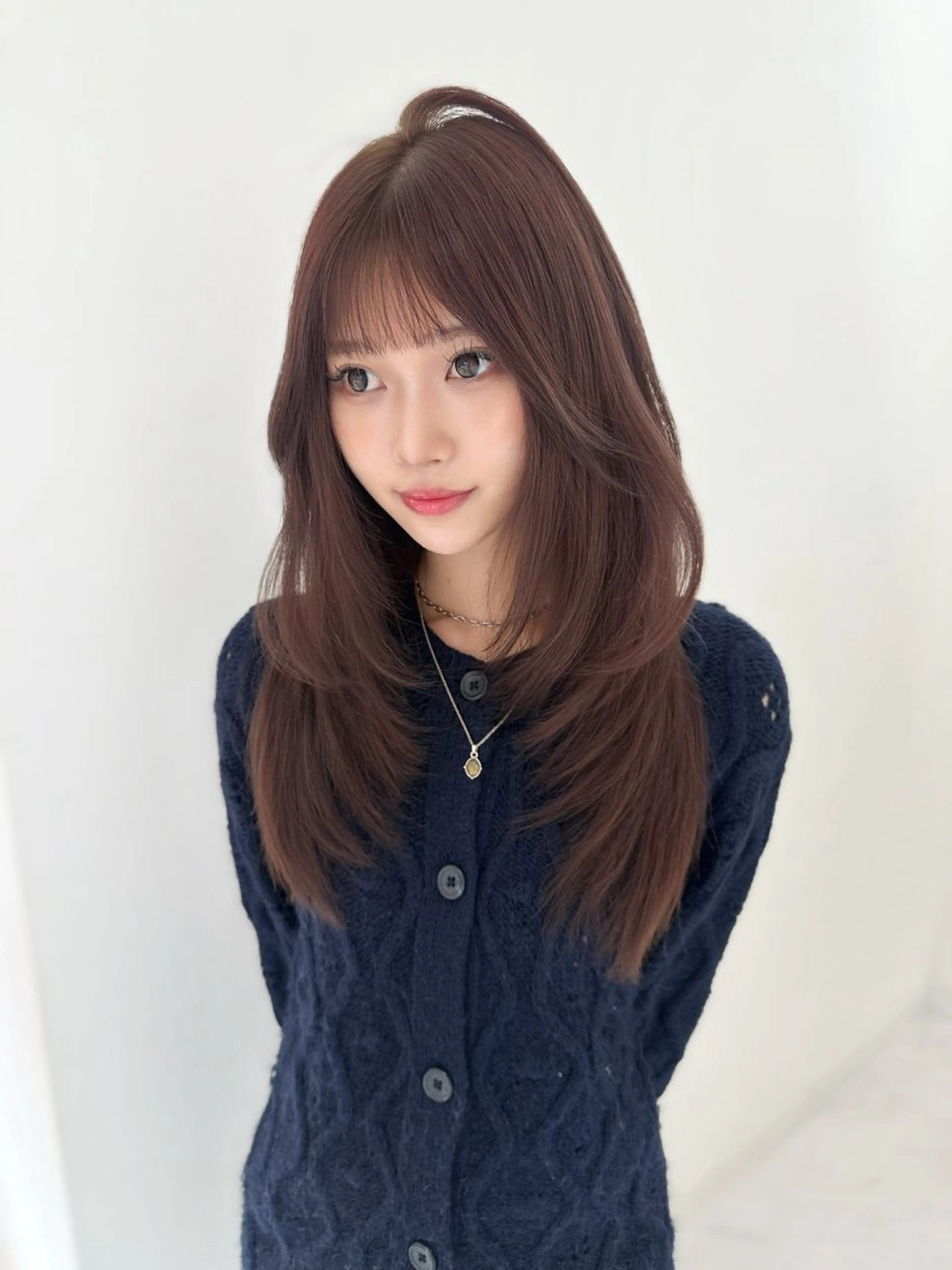 ロング カラー 上野/韓国hair 🤍MOEKA🤍のヘアスタイル