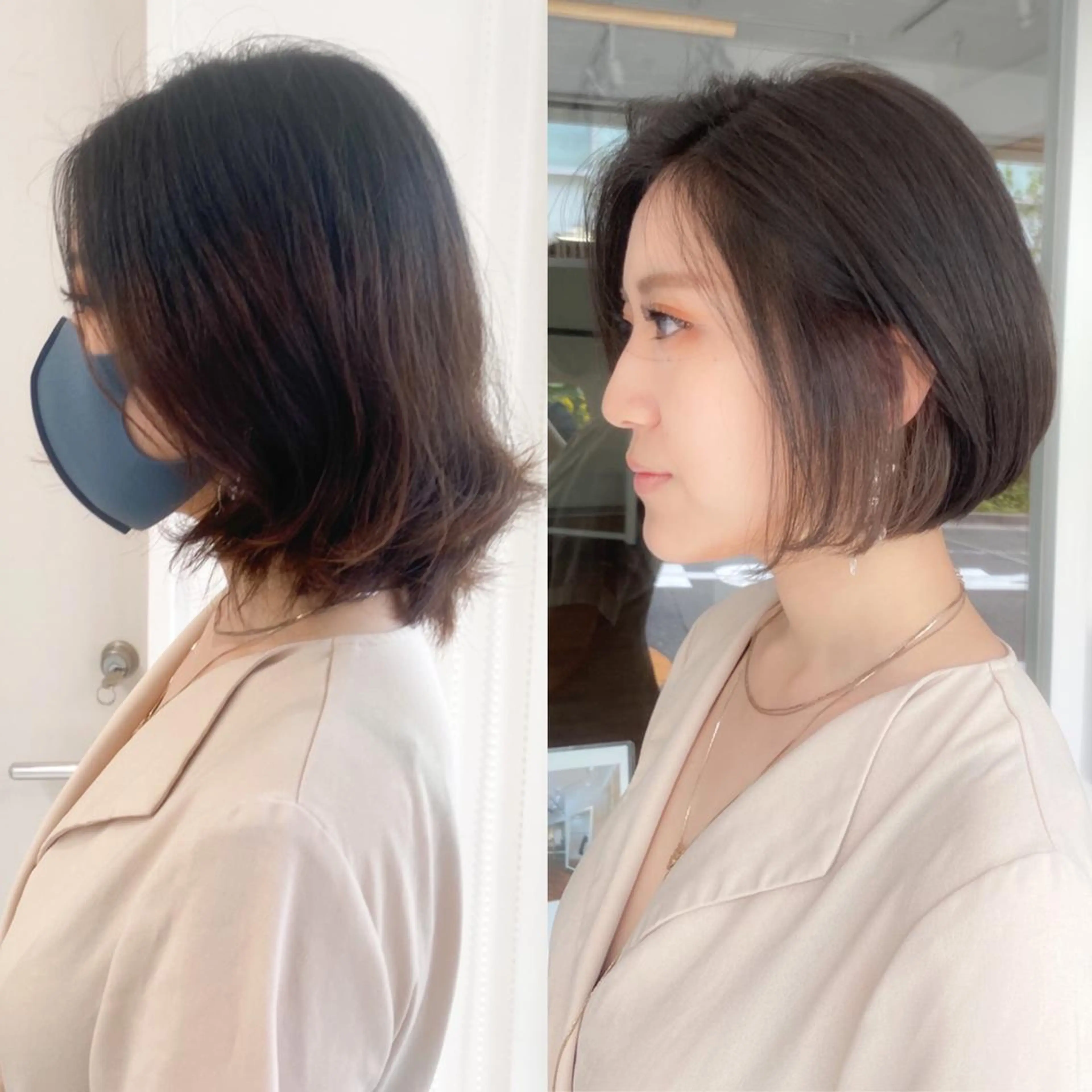 ショート カラー 西本 由香のヘアスタイル