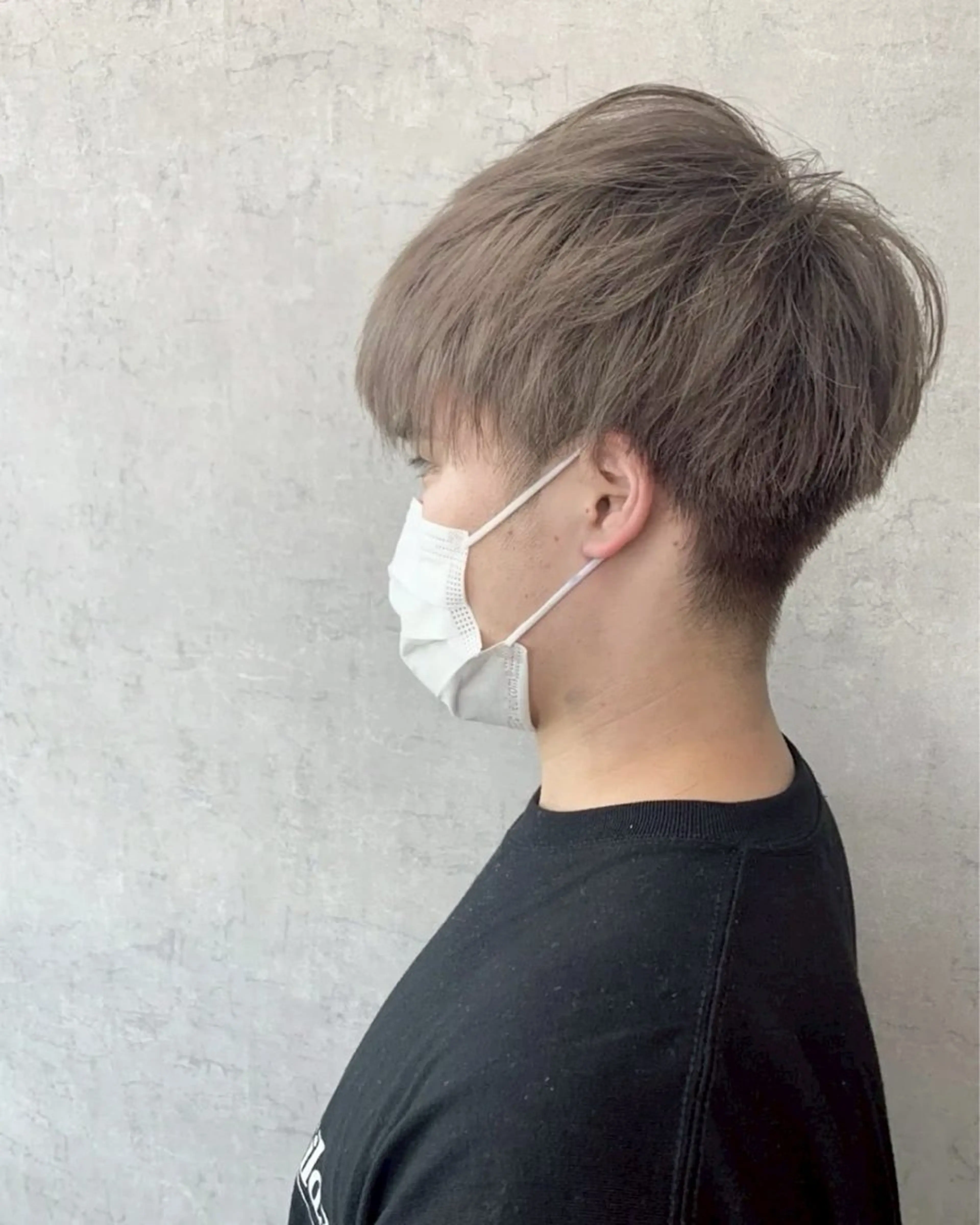 メンズ カット ヘアカラー メンズ特化美容師丸山 雷世のヘアスタイル