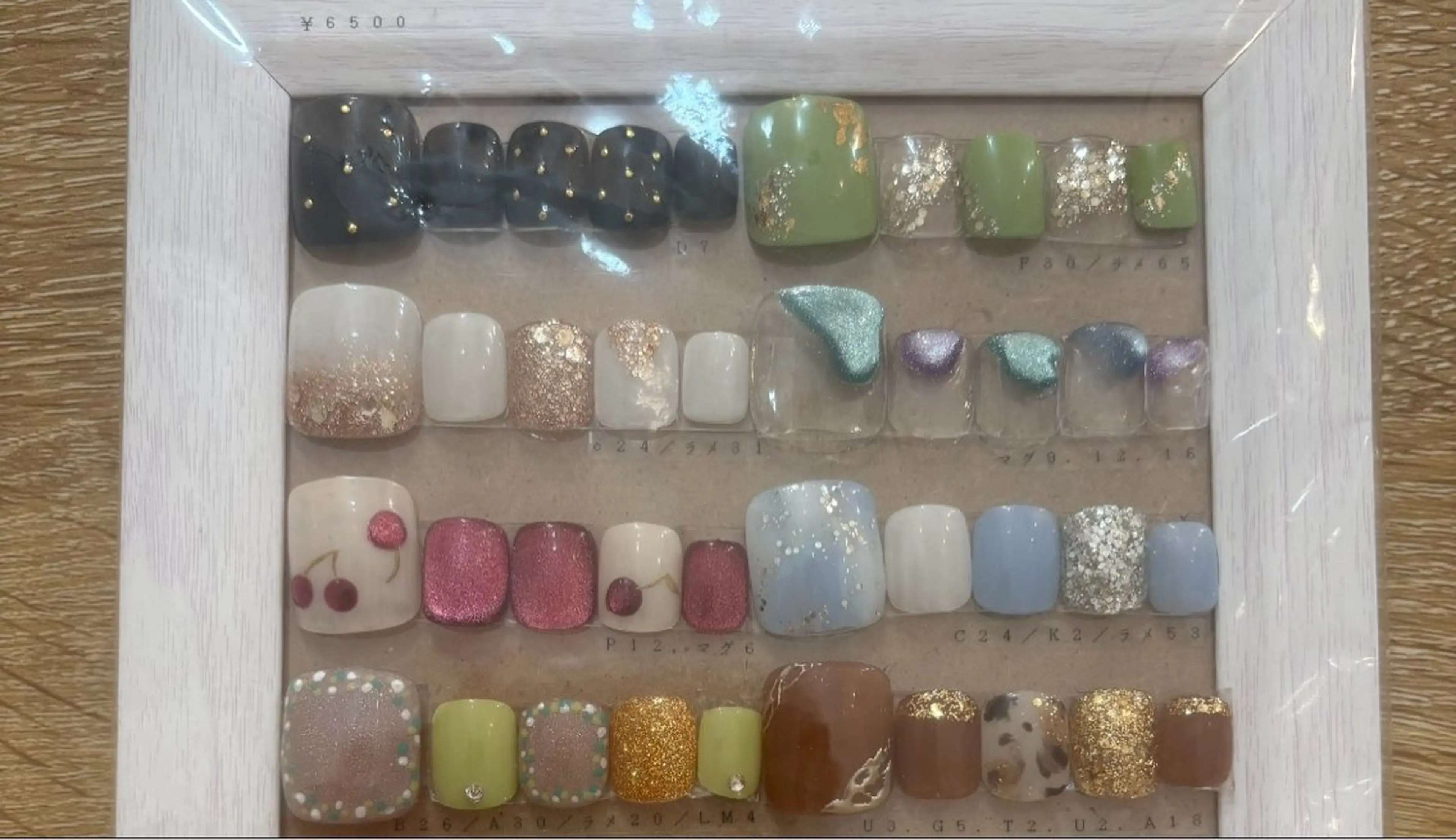 ネイル フットネイル anocharm❄️ Misatoのネイルデザイン