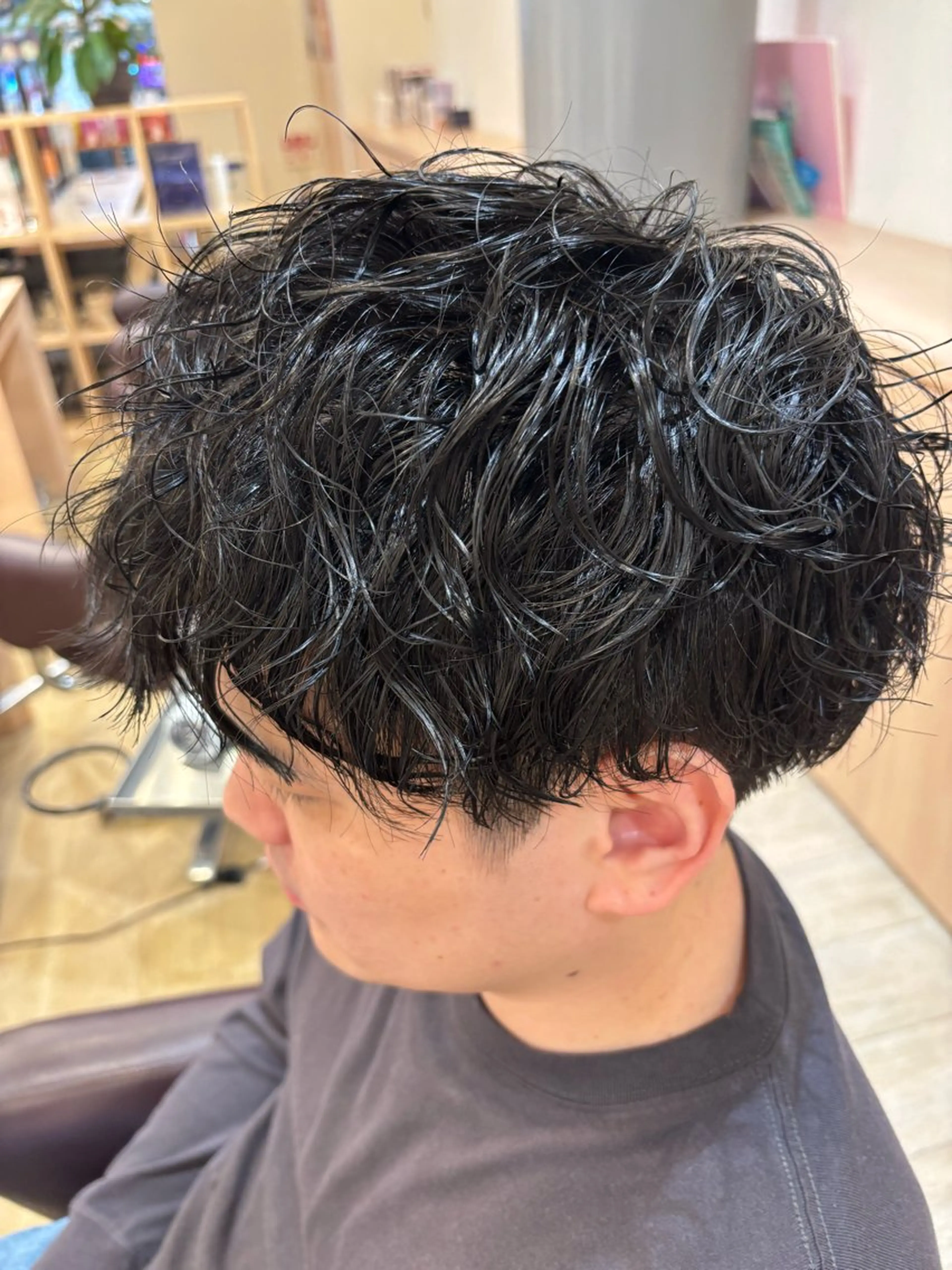 パーマ メンズ カット パーマ メンズ特化パーマ職人 黒川真伍のヘアスタイル