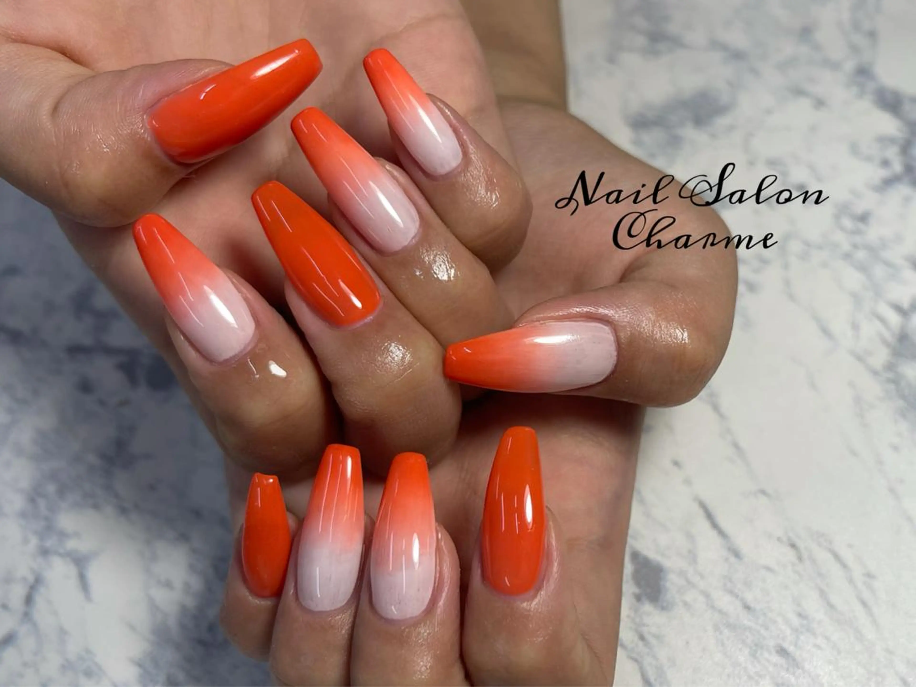 ネイル 夏ネイル NailSalon Charmeのネイルデザイン