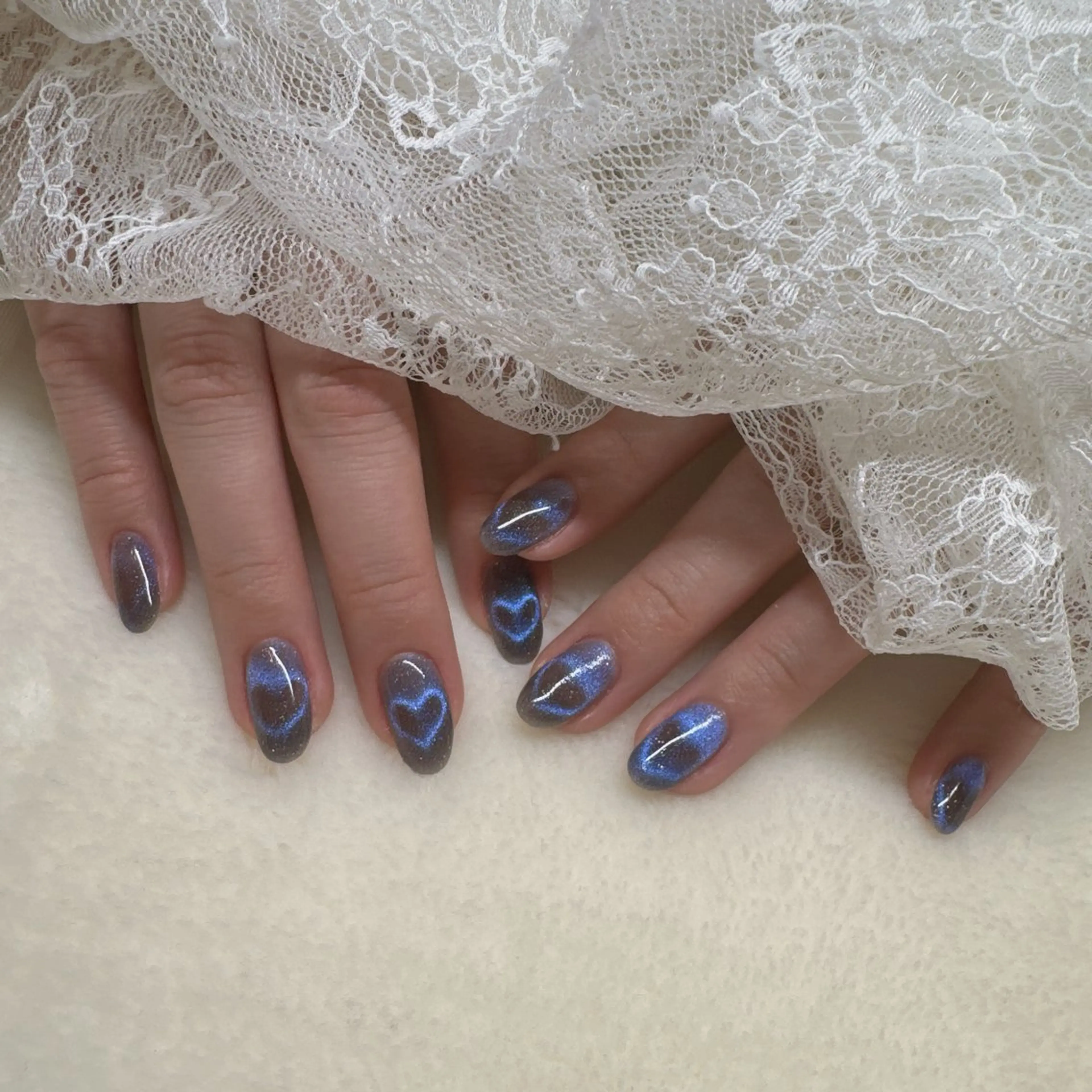 ネイル ハンドネイル 韓国ネイル/ワンホン ネイル🎀表参道3分のネイルデザイン