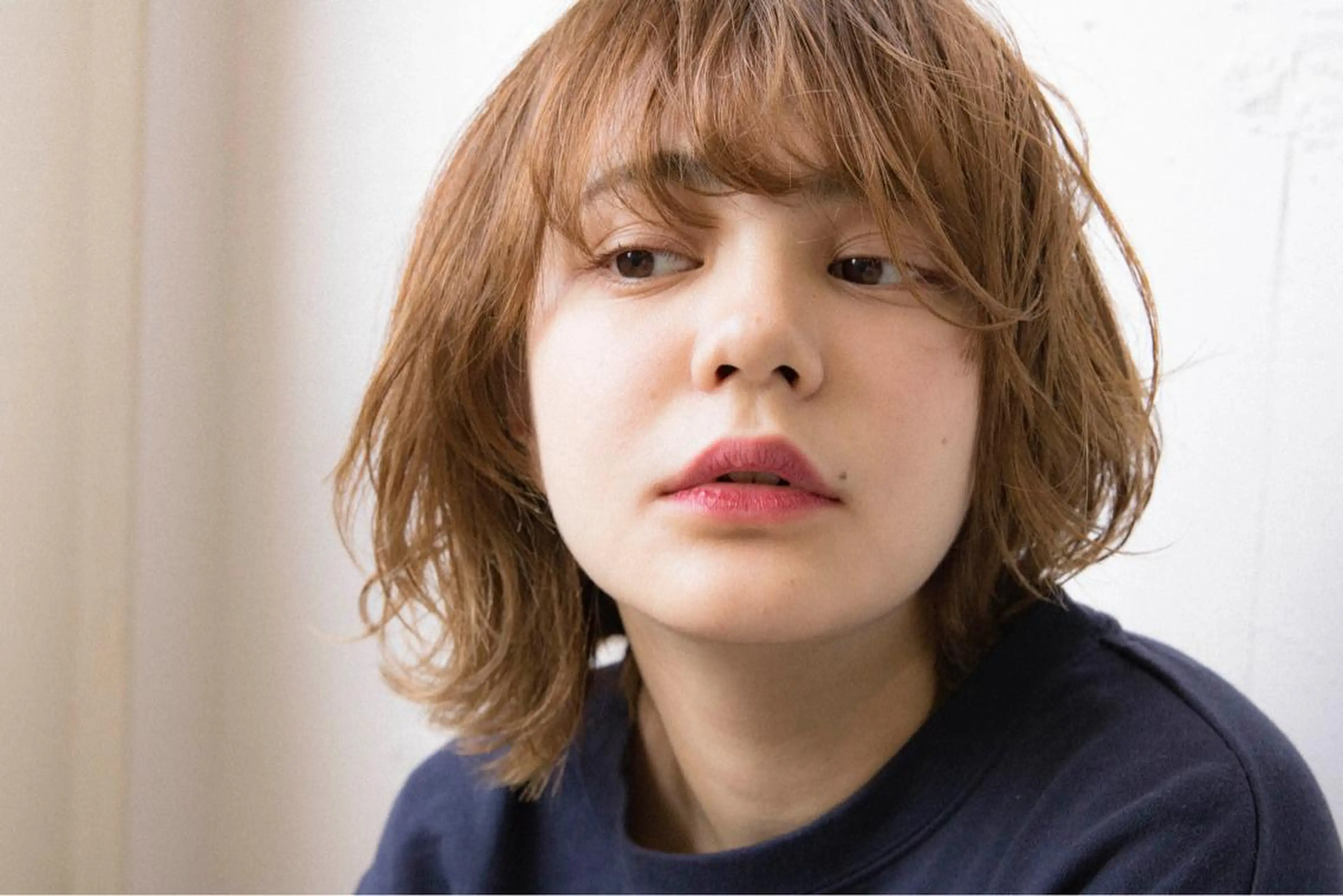 ミディアム タカハシ ショウタのヘアスタイル