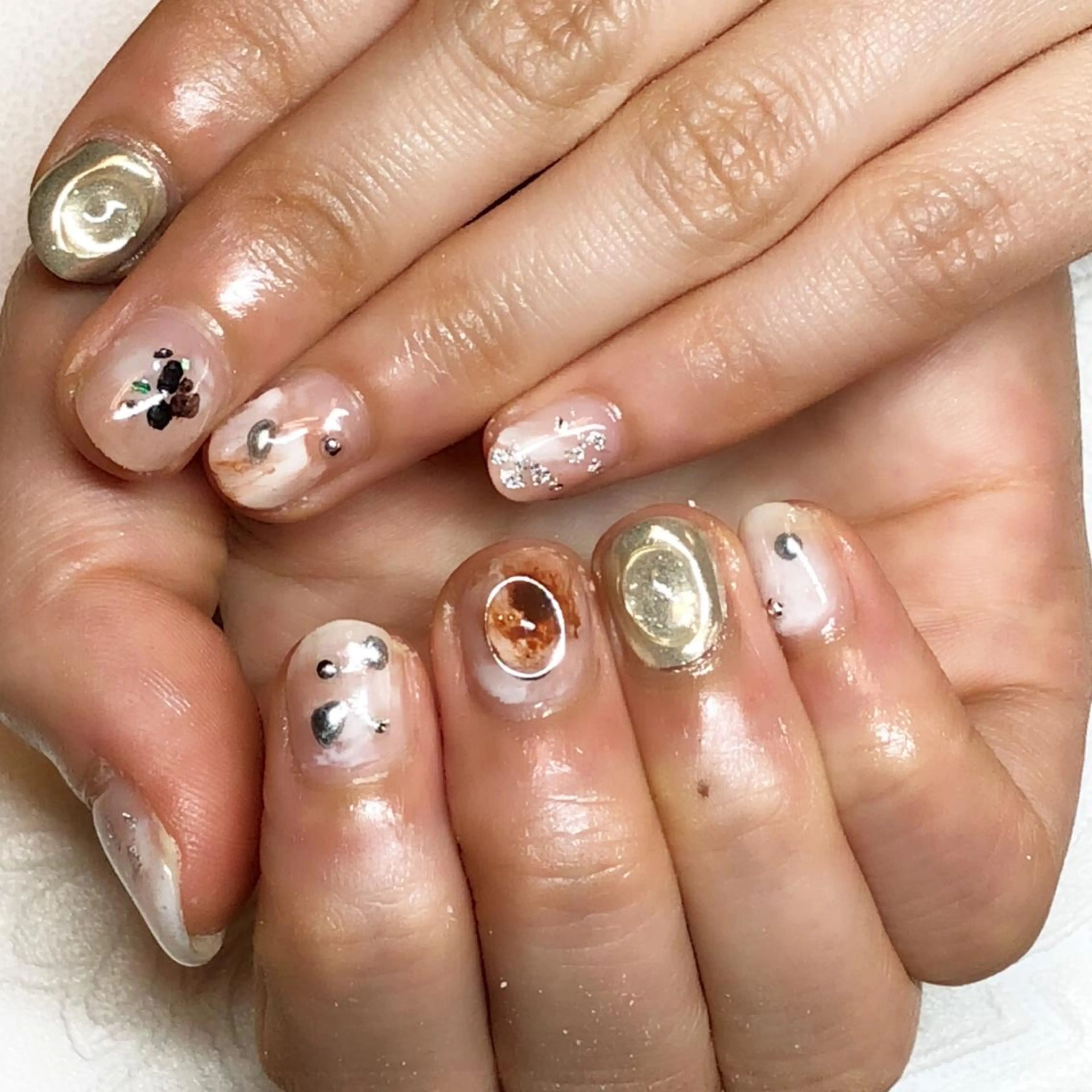 ネイル ニュアンスネイル KIREIE NAILSのネイルデザイン