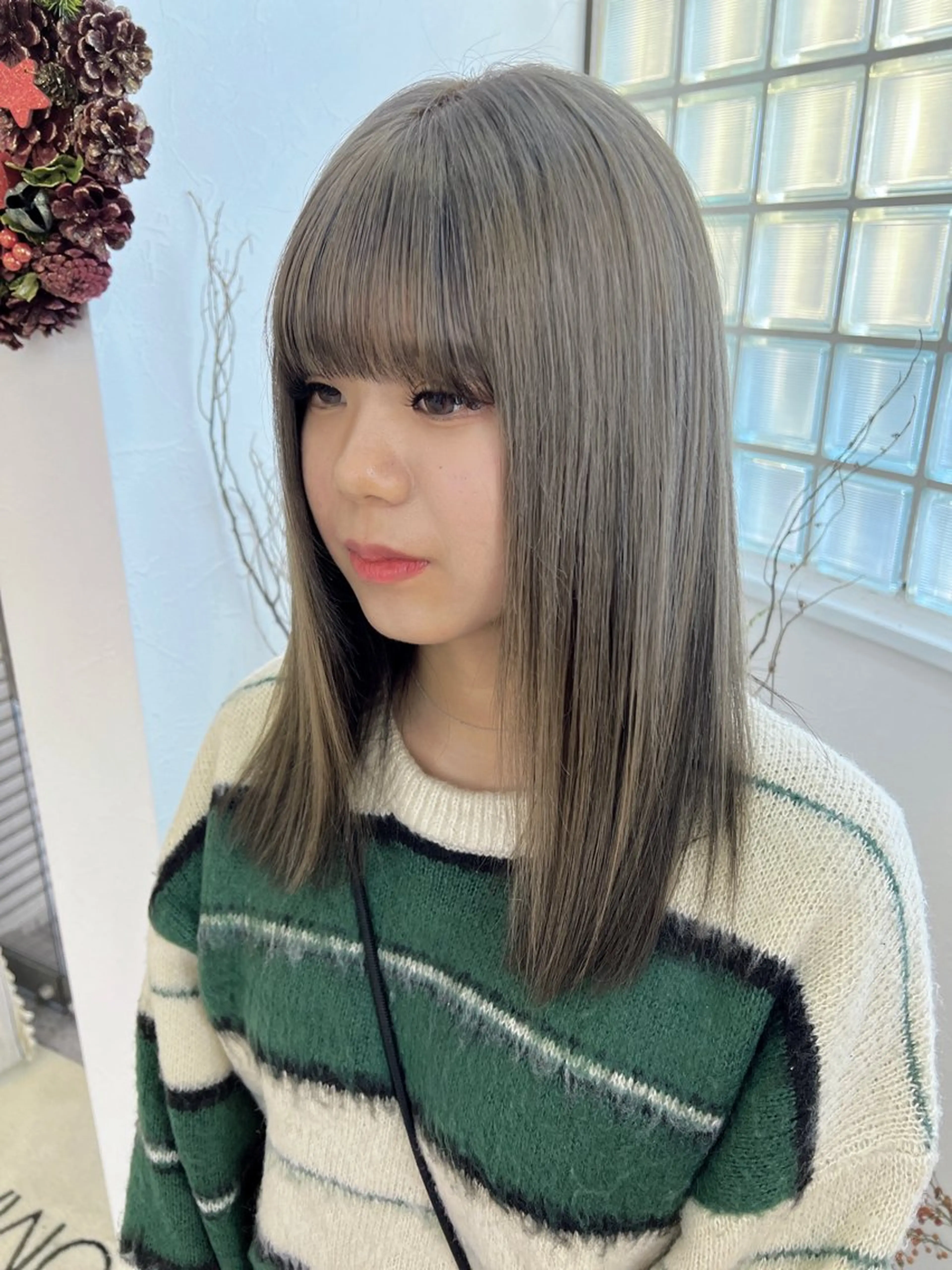 セミロング カット ヘアカラー トリートメント 【YUIMARL】 TATSUYAのヘアスタイル