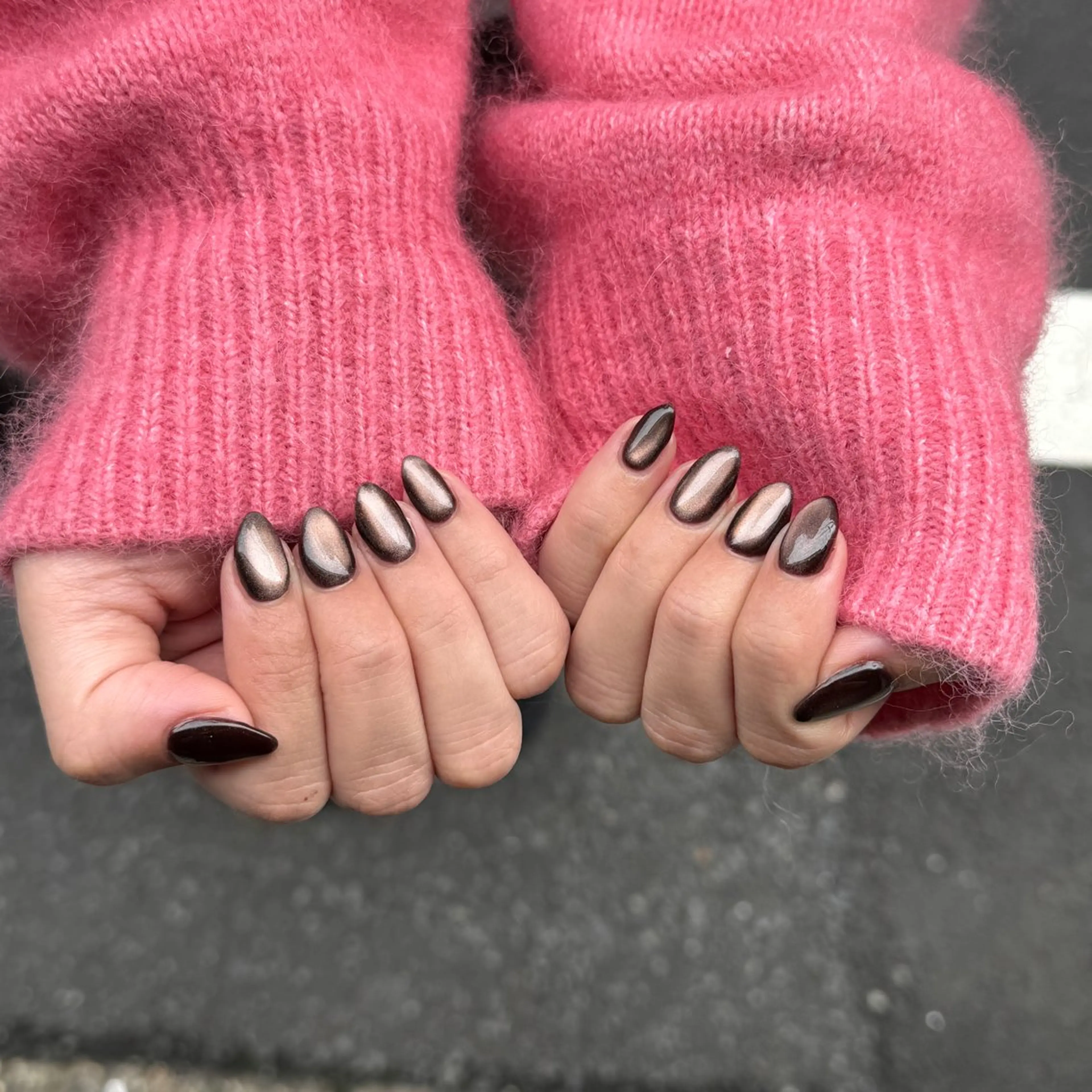 オフあり❤︎ワンカラーorラメグラ                        (マグ、ミラー、フラッシュ変更可)の写真