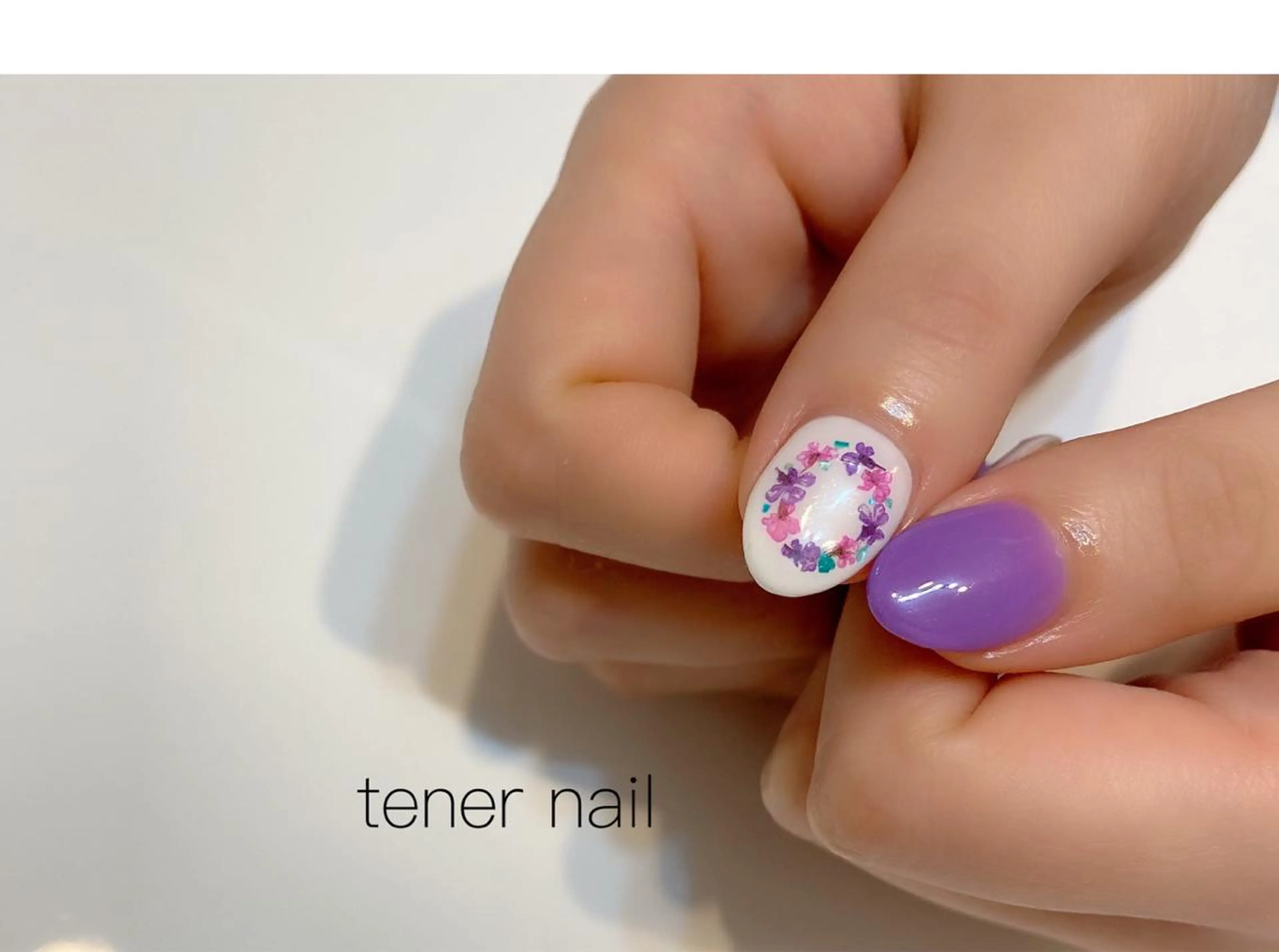 ネイル フラワーネイル テネルネイル tener nailのネイルデザイン