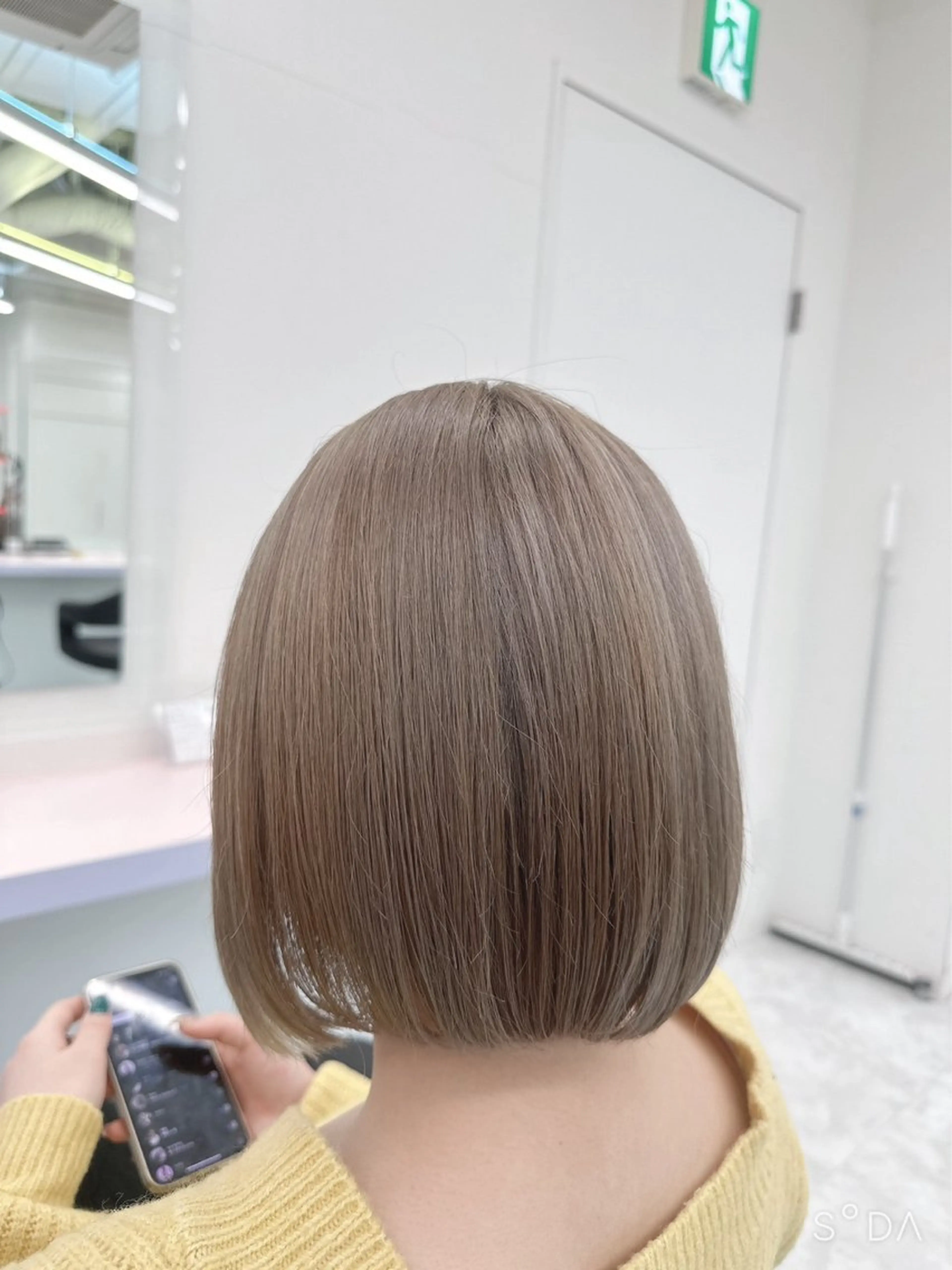 ショート カラー パーマ ヘアアレンジ メンズ 🤍透明感カラー🤍 似合わせ🤍AINEのヘアスタイル