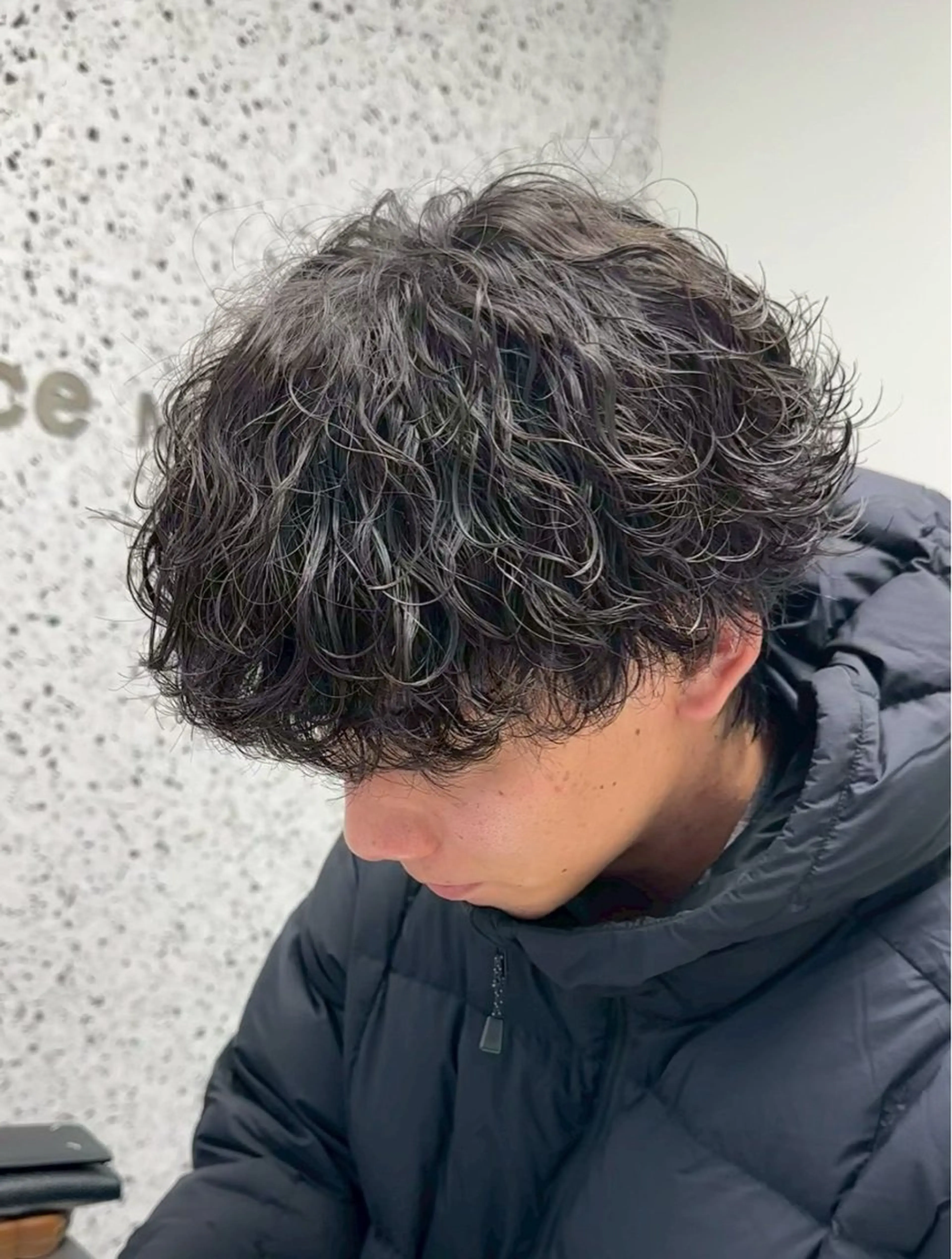 ショート カラー パーマ ✨️メンズ特化波巻き ツイスパ✨️松本真生のヘアスタイル