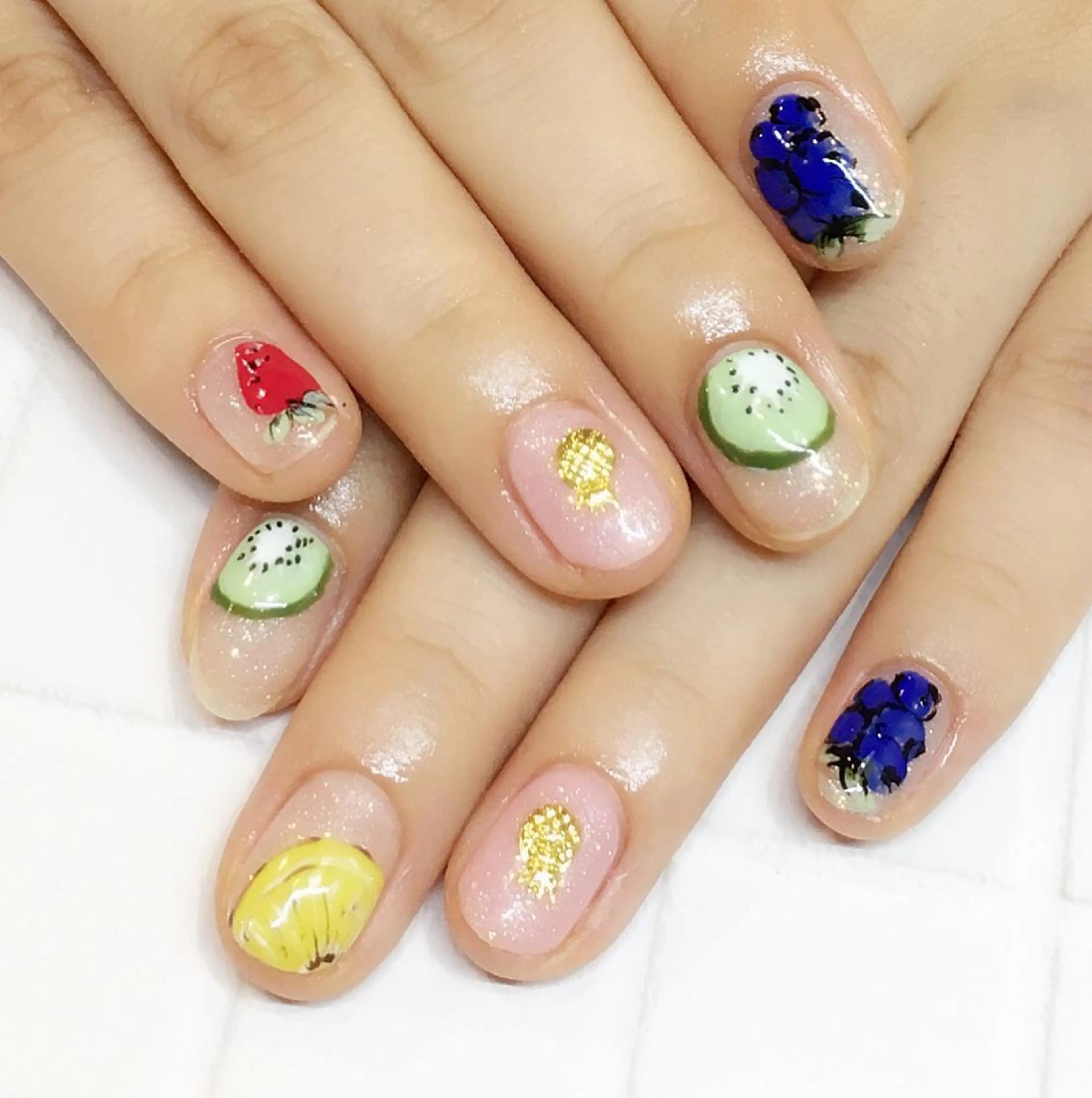 ネイル アートネイル ジェルネイル nail salon Soeurのネイルデザイン