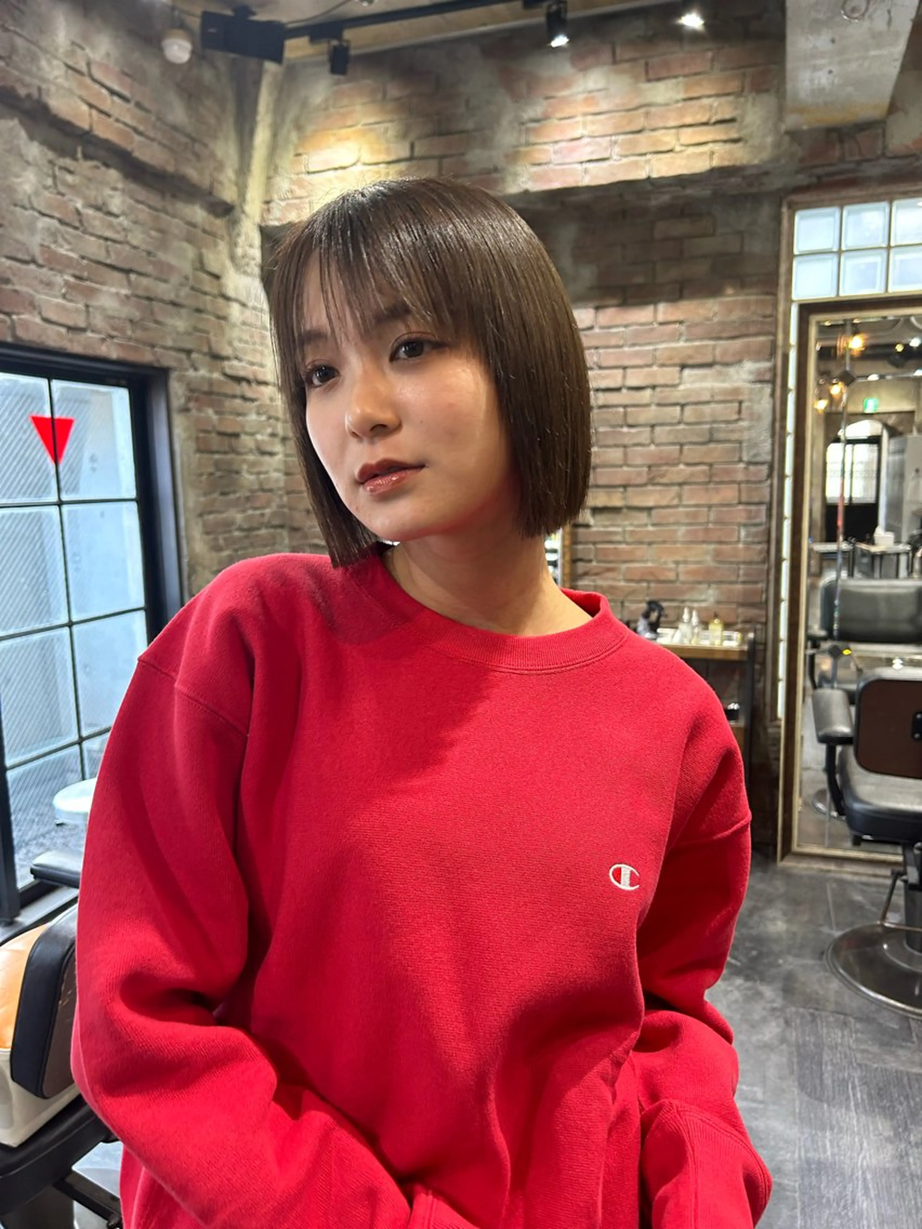 カラー ヘアカラー トリートメント 似合わせボブ/縮毛 矯正/りょうたのヘアスタイル