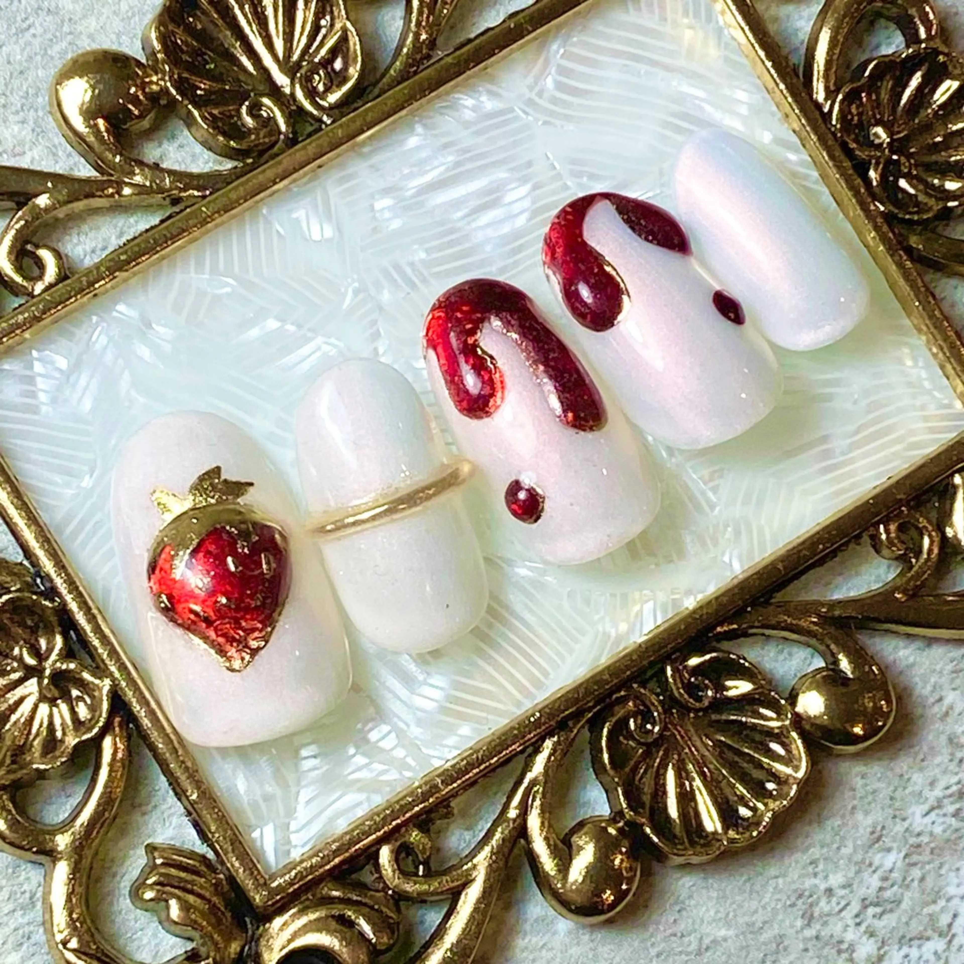 ネイル ぷっくりネイル ハンドネイル Narumi nailのネイルデザイン