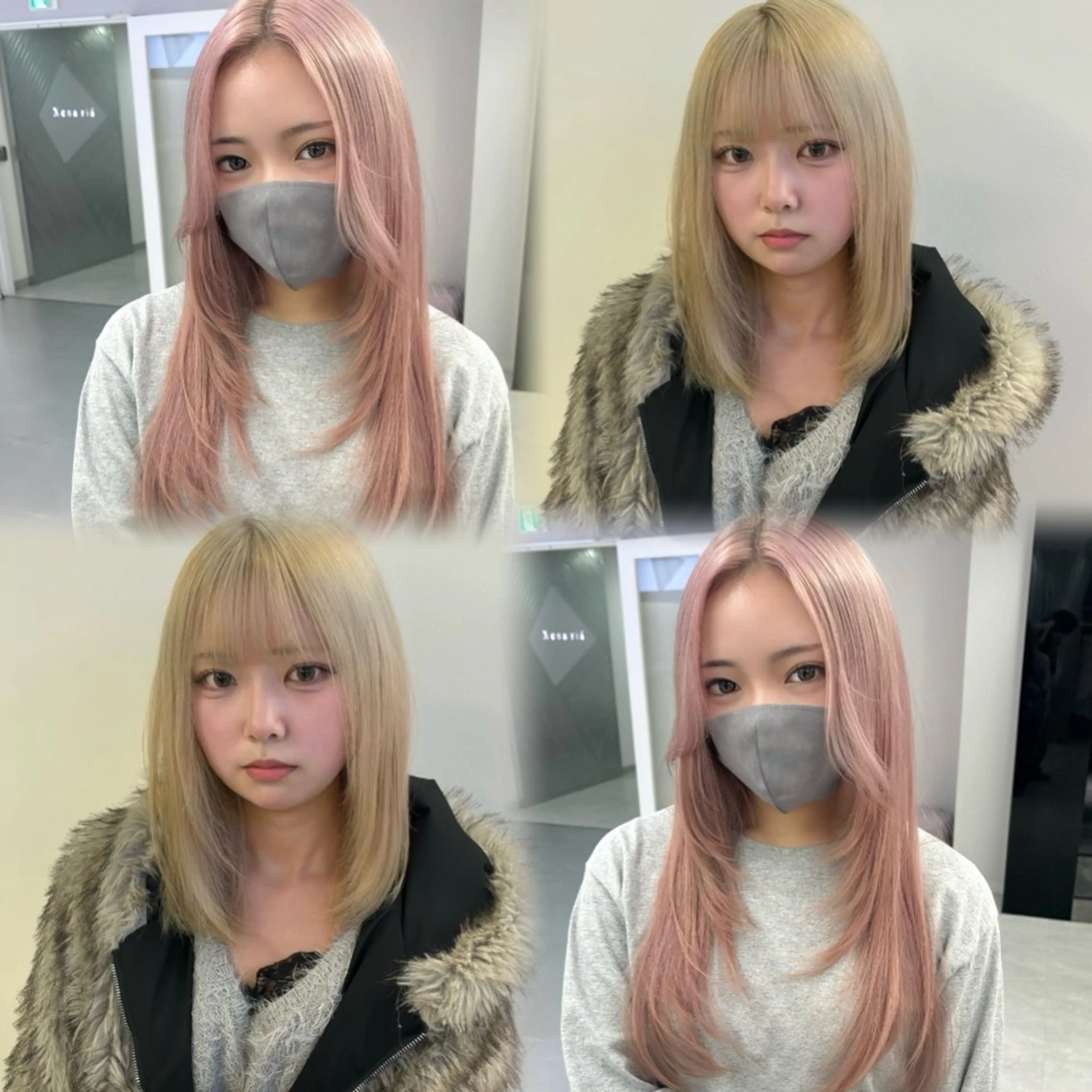 ロング カラー ヘアカラー 名古屋/中顔面短縮 ✨/小顔ハイレイヤーのヘアスタイル