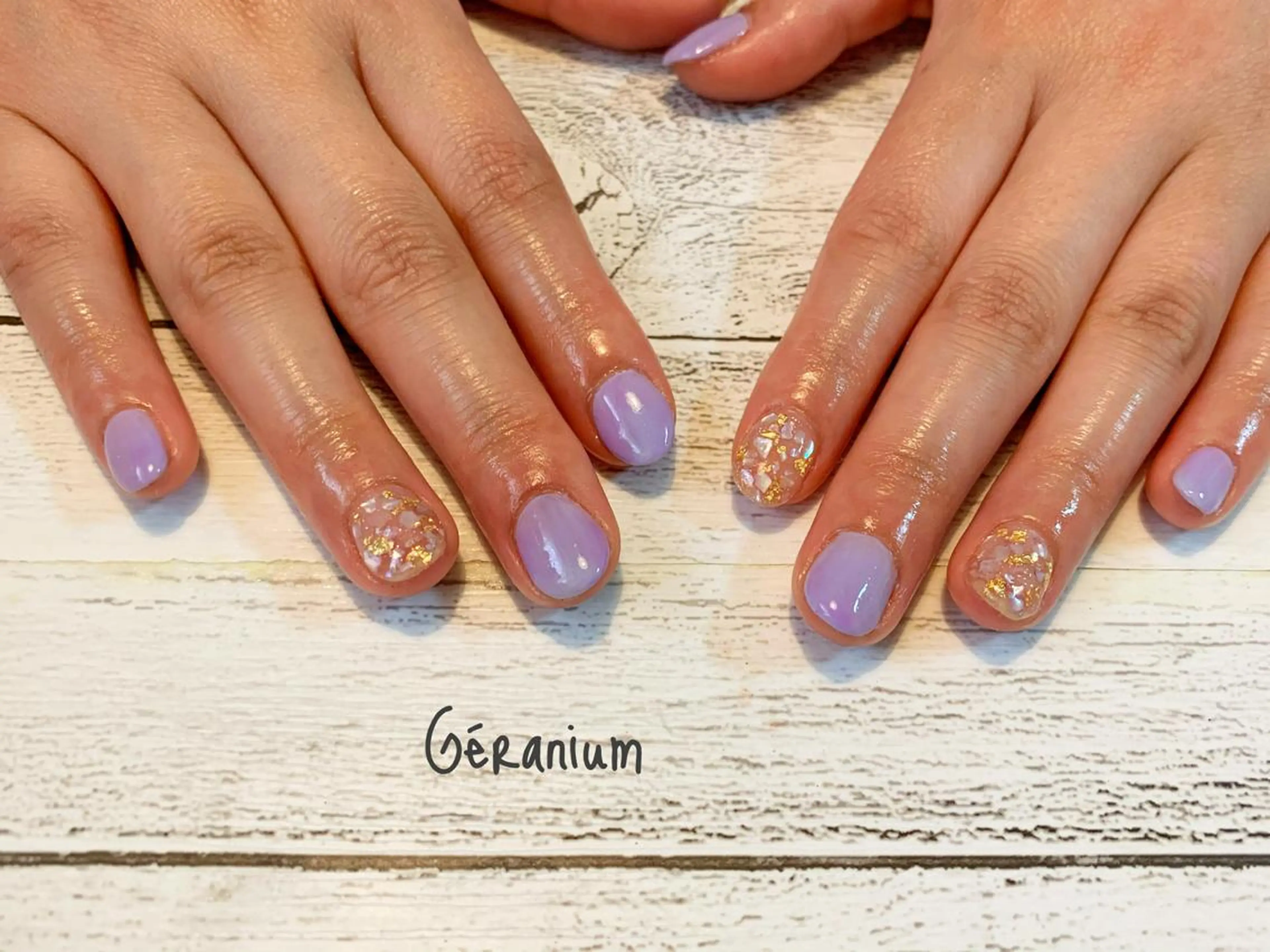 ネイル アートネイル ハンドネイル GéRanium Harukaのネイルデザイン