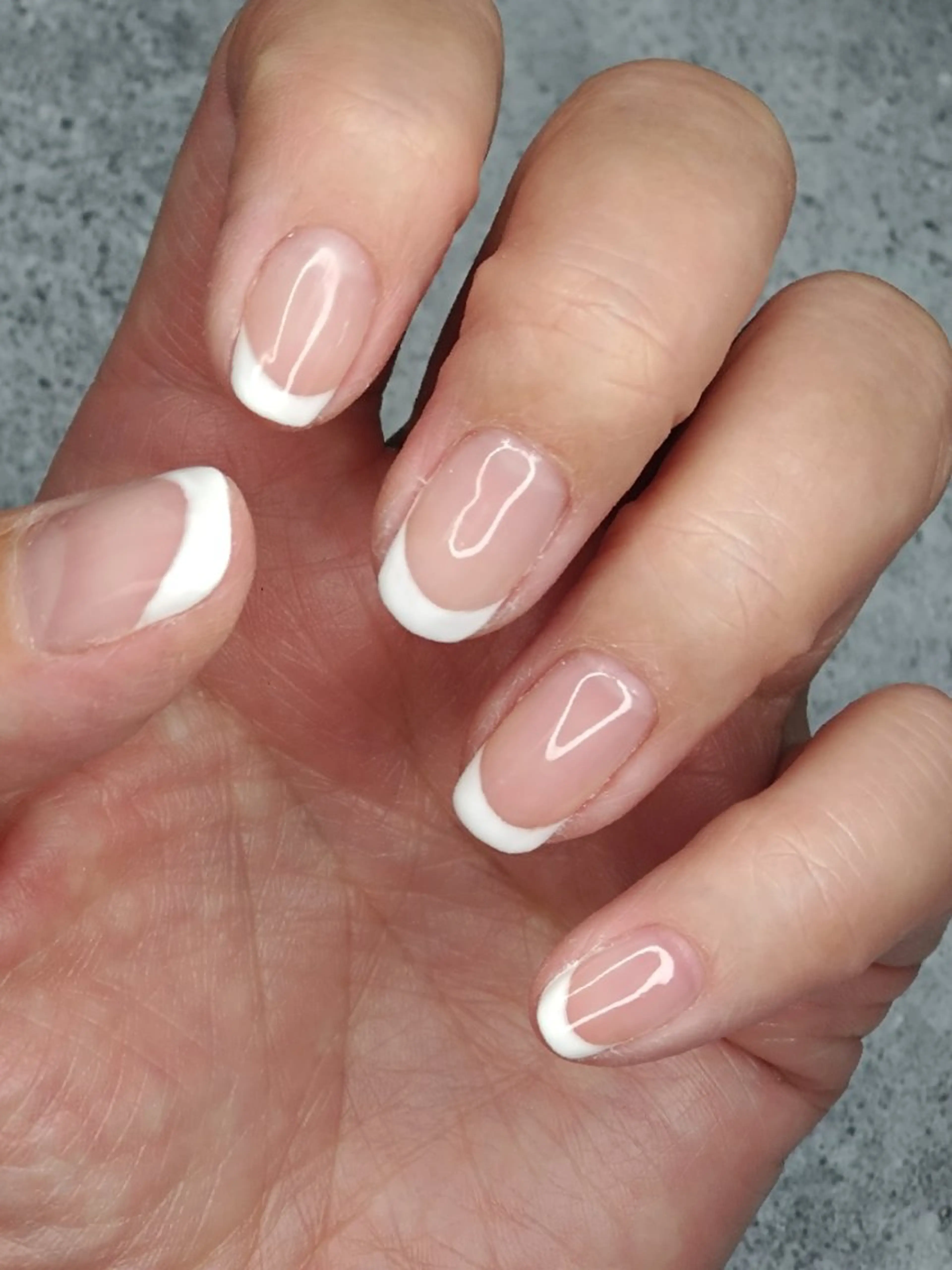 ネイル フレンチネイル Nanairoネイル Reikoのネイルデザイン