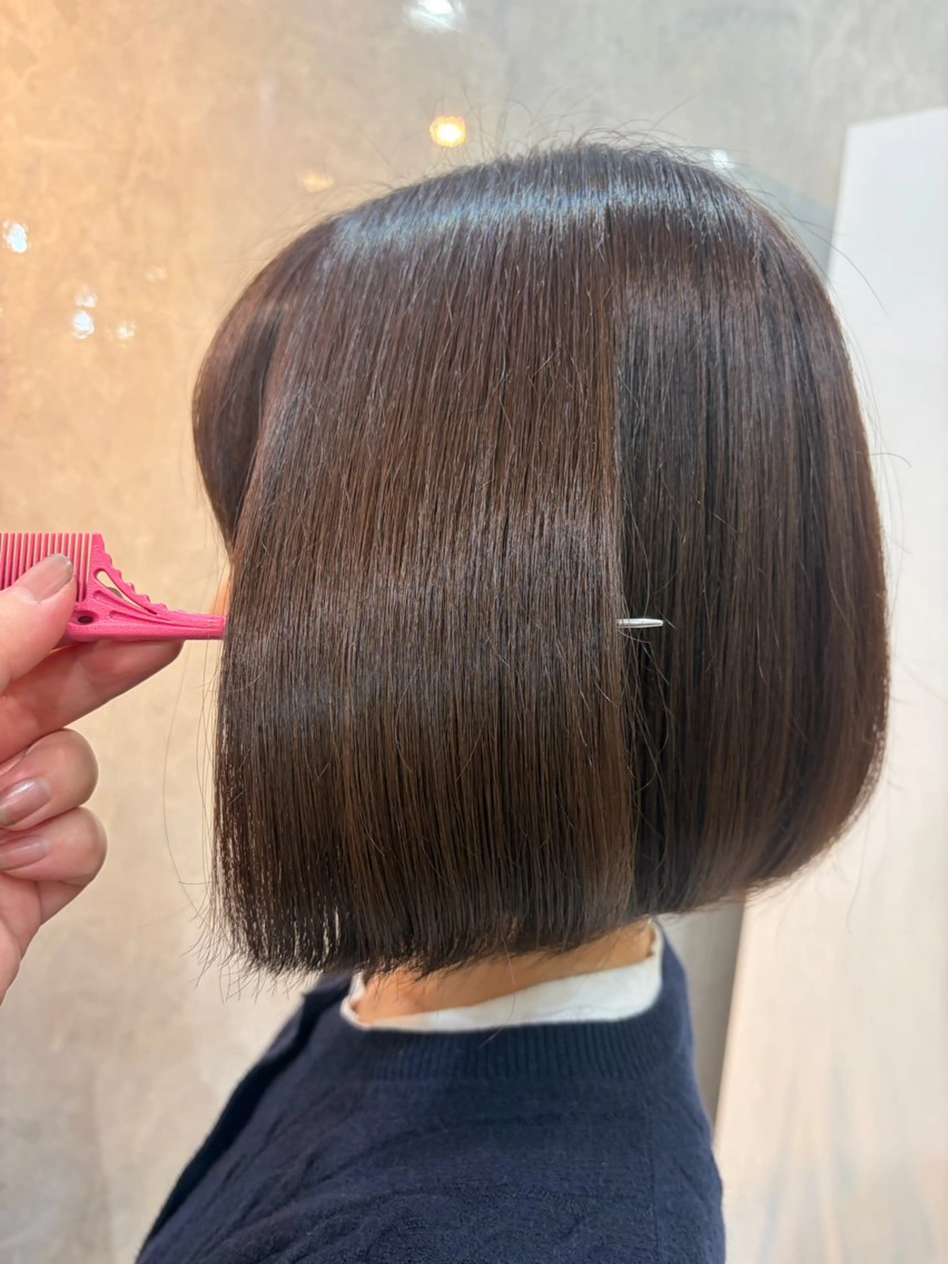 ショート ヘアカラー 斎藤 彩香のヘアスタイル