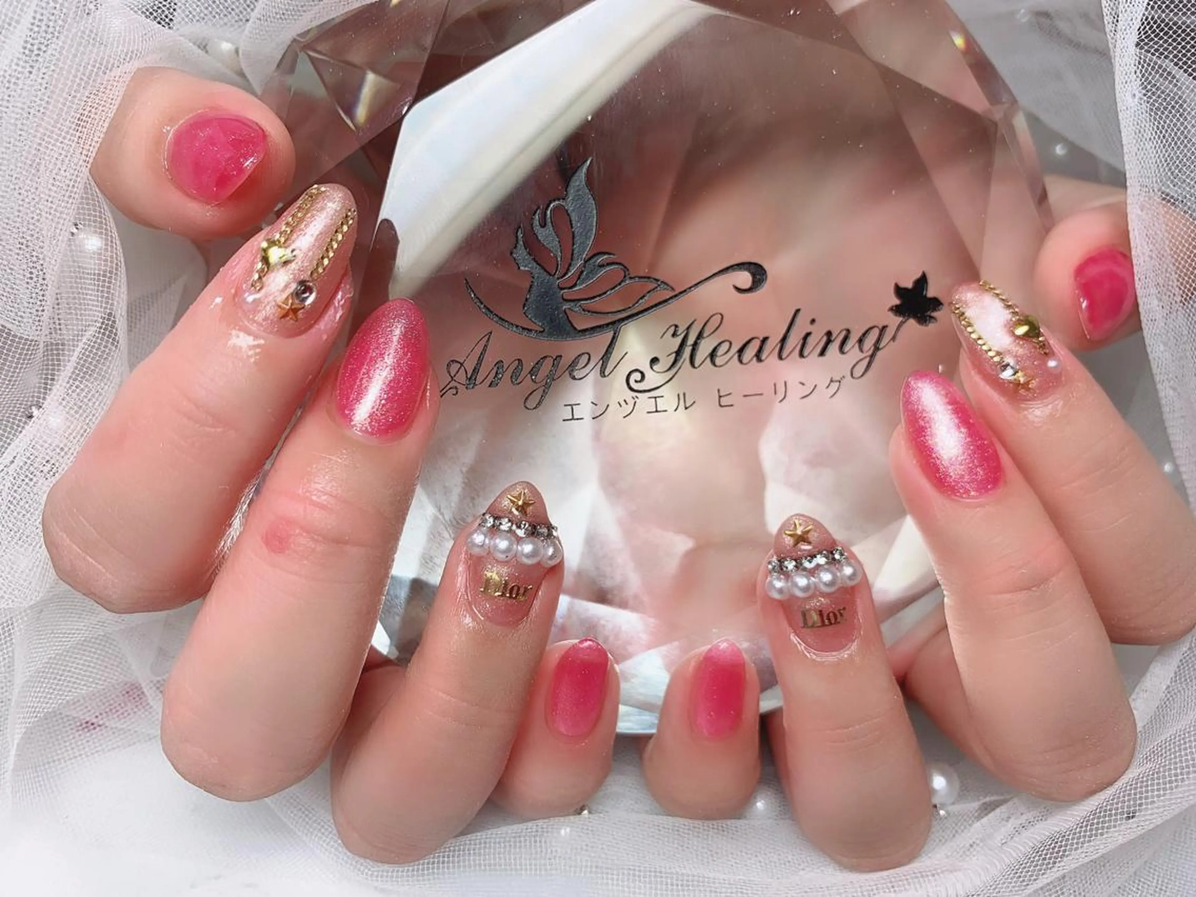 ネイル エンジェル ヒーリング 矢場町店のネイルデザイン