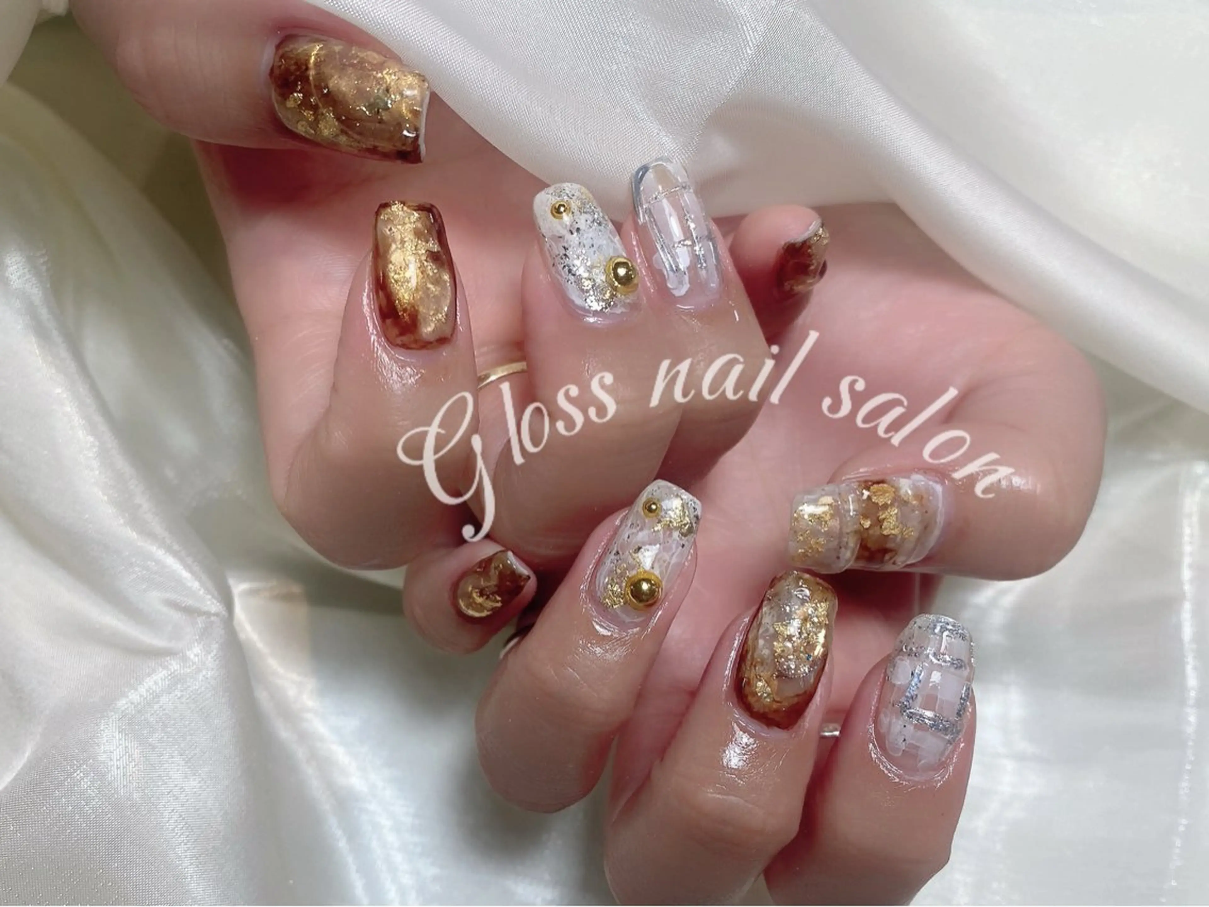 ネイル Yuna✨ Gloss nailのネイルデザイン