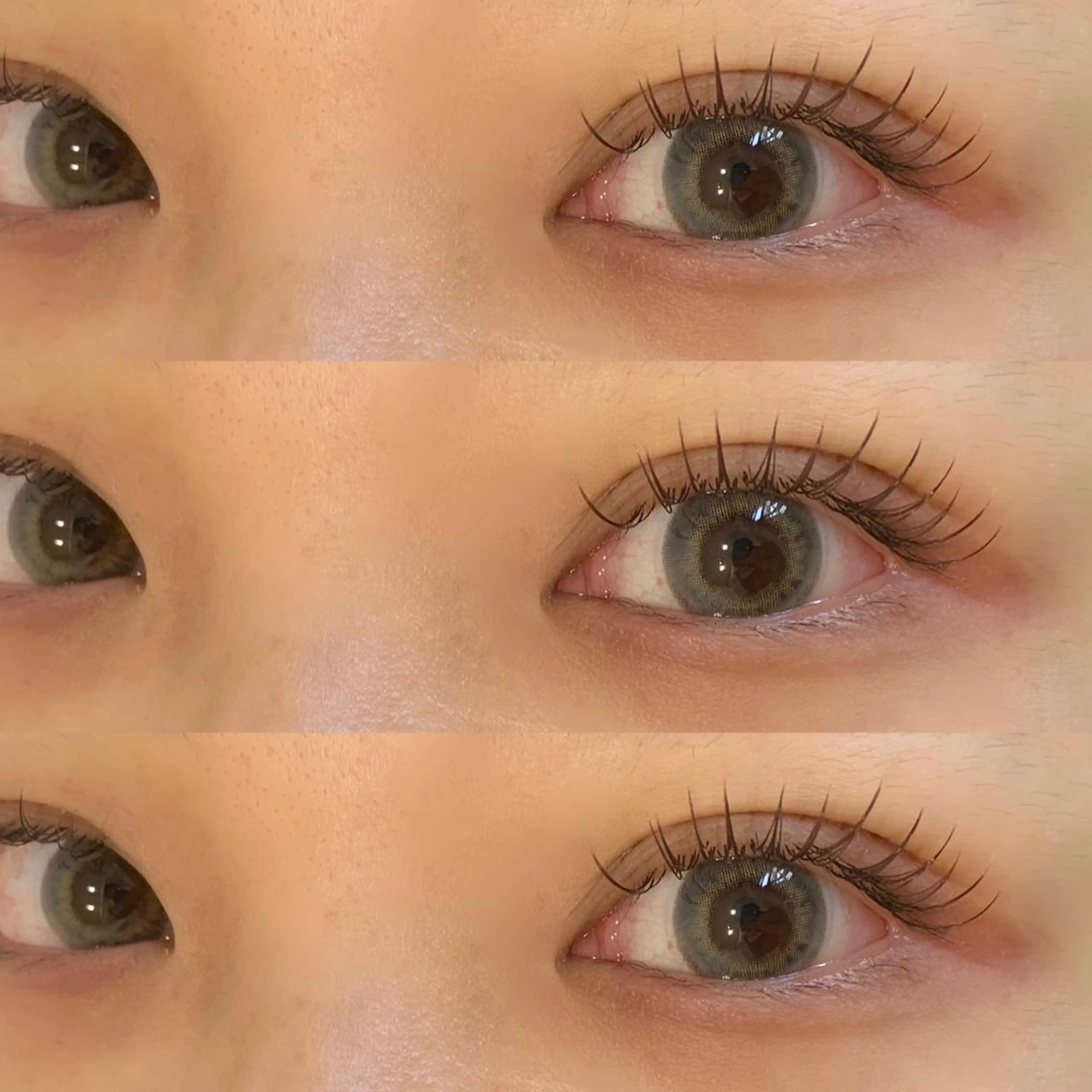 マツエク・マツパ 束感まつ毛 Cカール カラーマツエク フラットラッシュ 🎀 OSAMURA🎀のマツエク・マツパデザイン