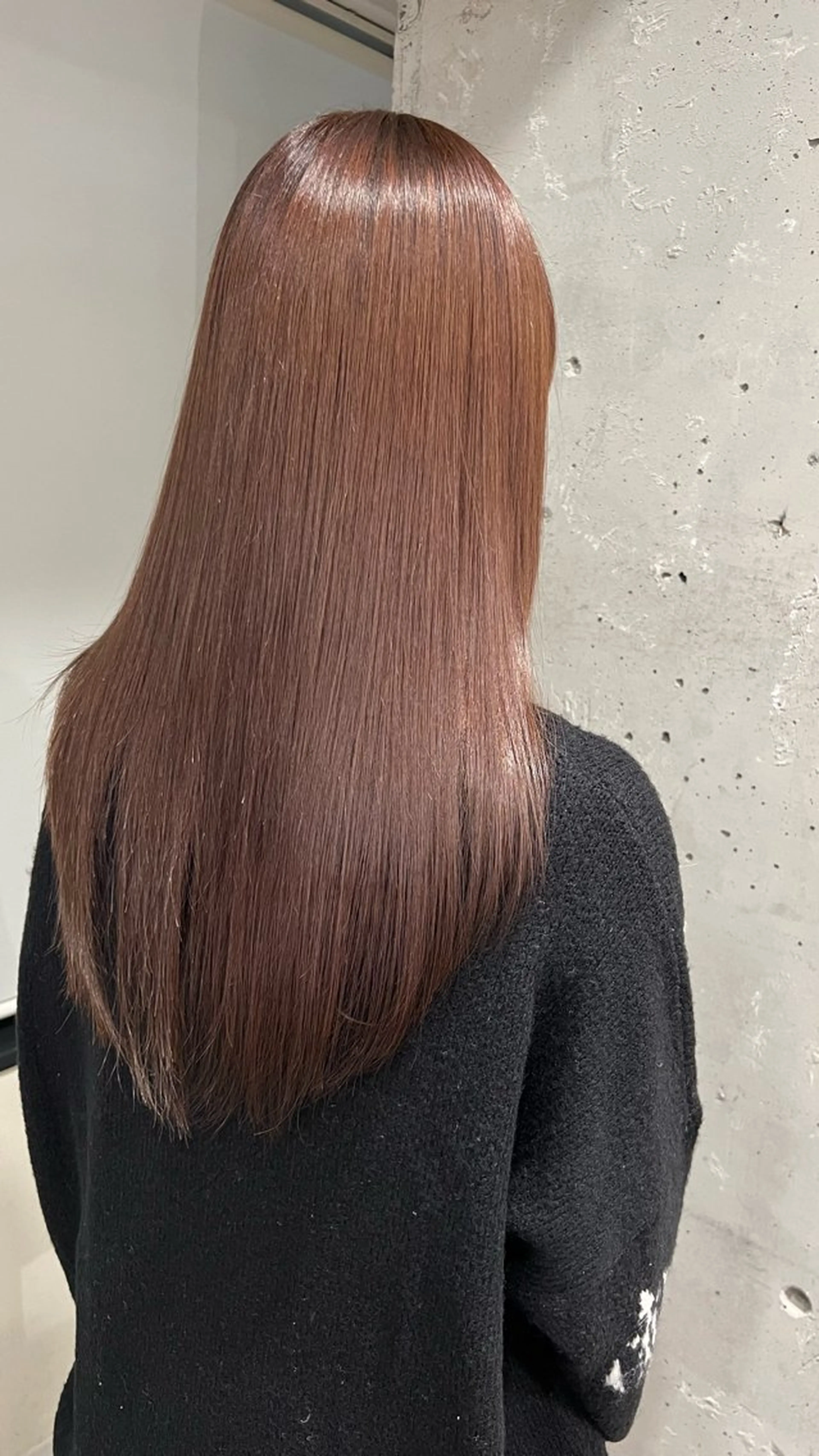 ロング hair make MEUZ所属・アサノハルカ🐈‍⬛ 縮毛矯正/パーマのヘアスタイル