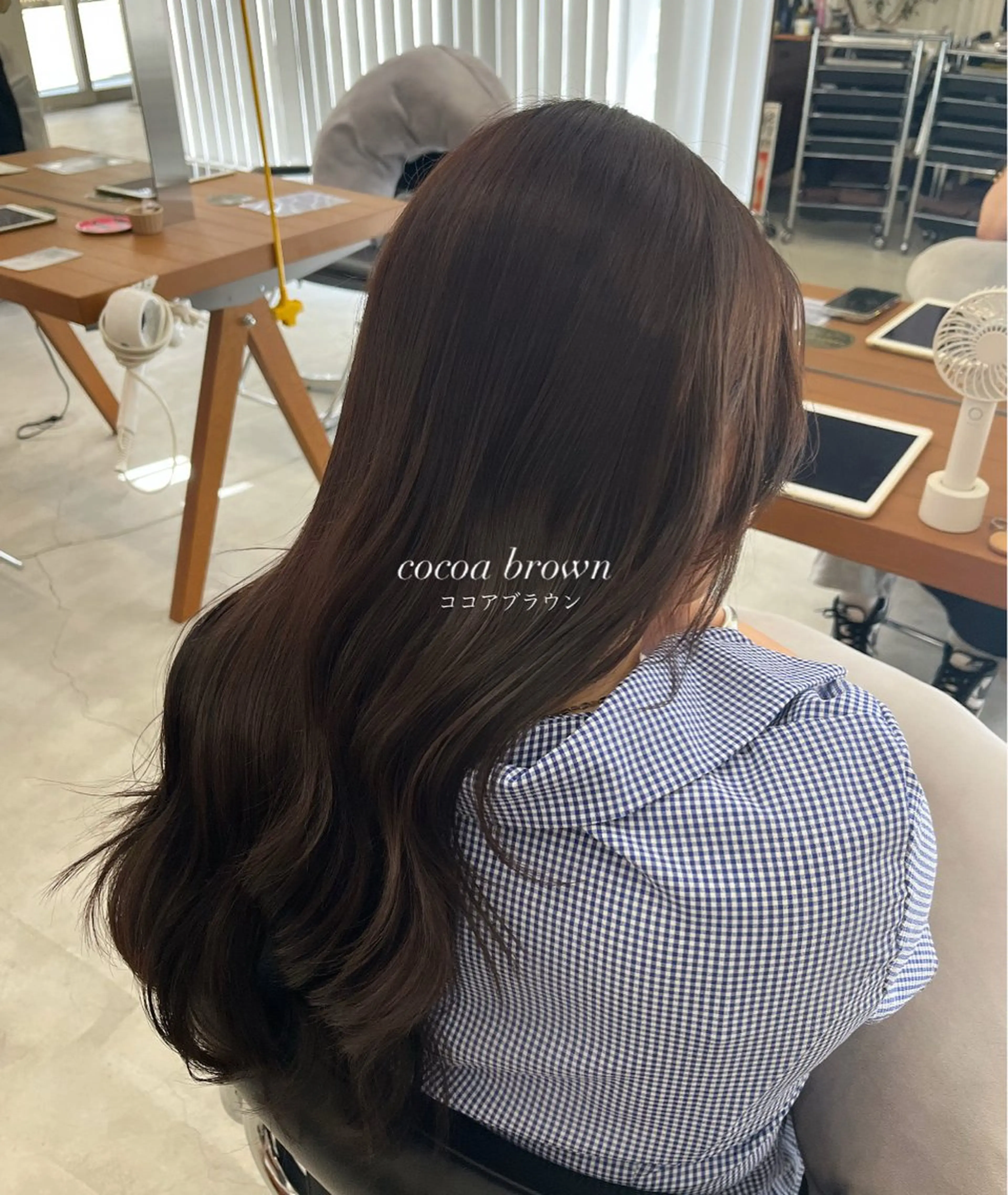 カラー ヘアカラー トリートメント 山口 愛結のヘアスタイル