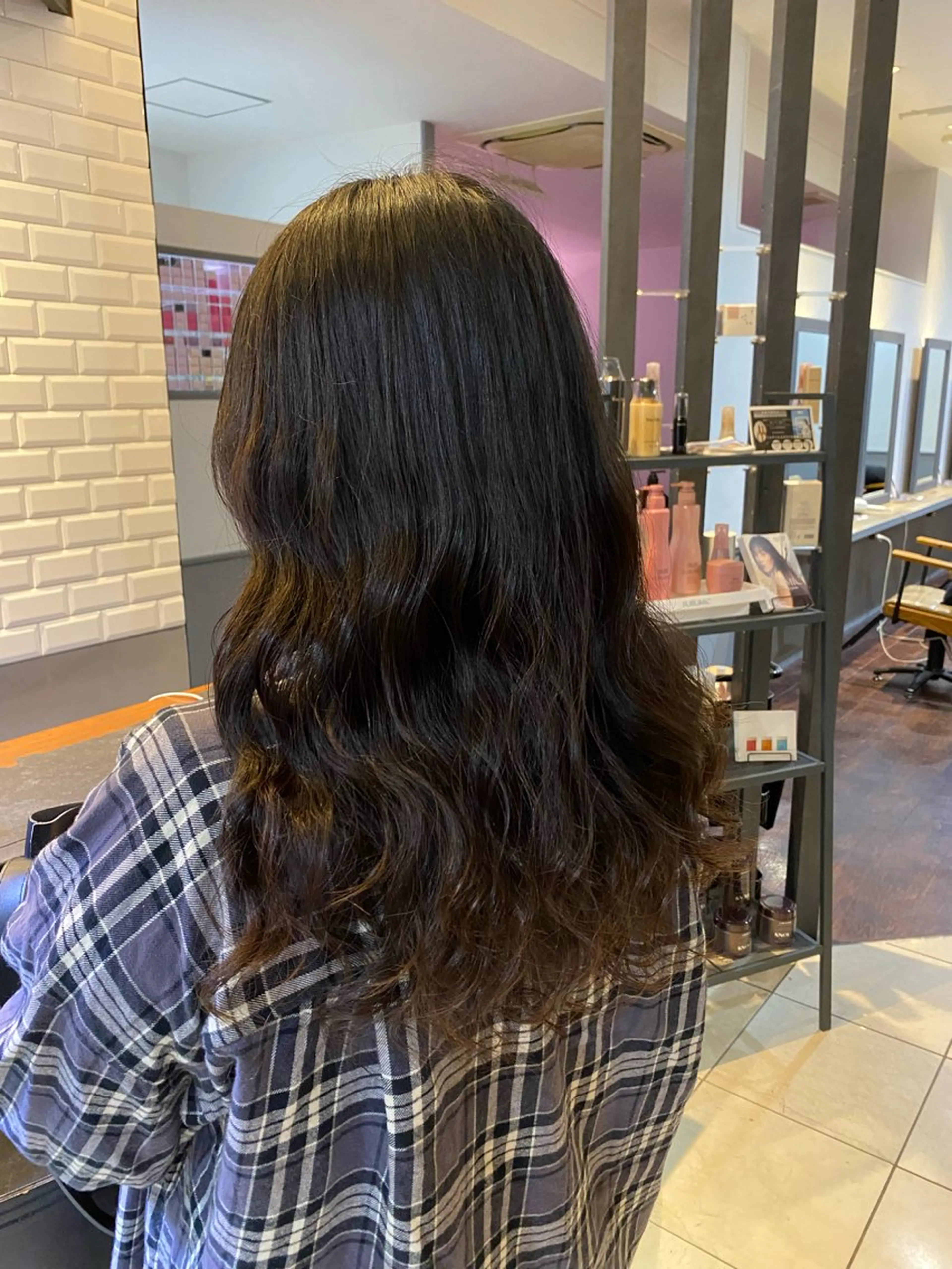 セミロング カット パーマ トリートメント レイヤー支持no.1 ☆笠原翔一のヘアスタイル