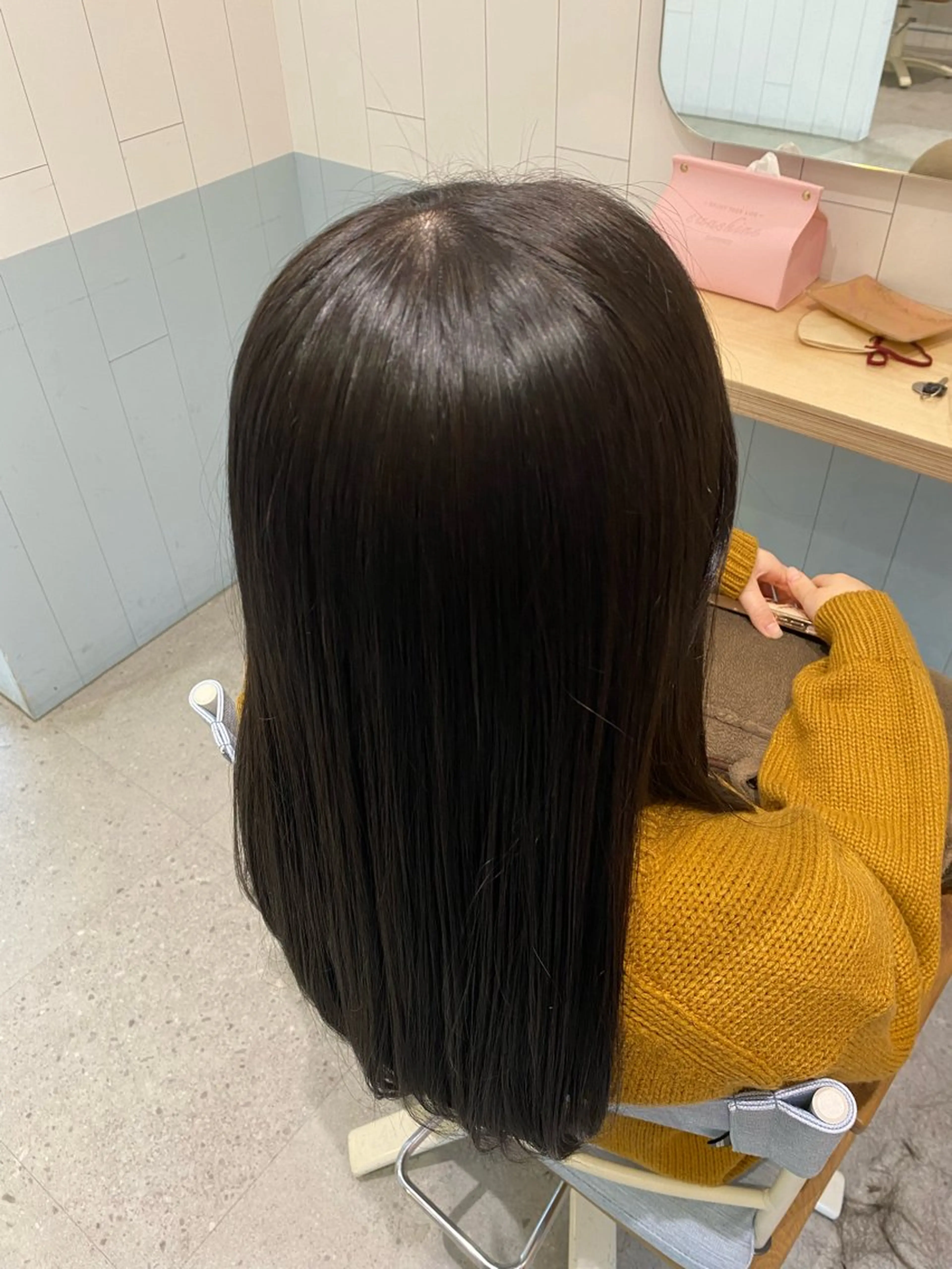 ロング カラー メンズパーマ・ カット モリヤ🌺のヘアスタイル