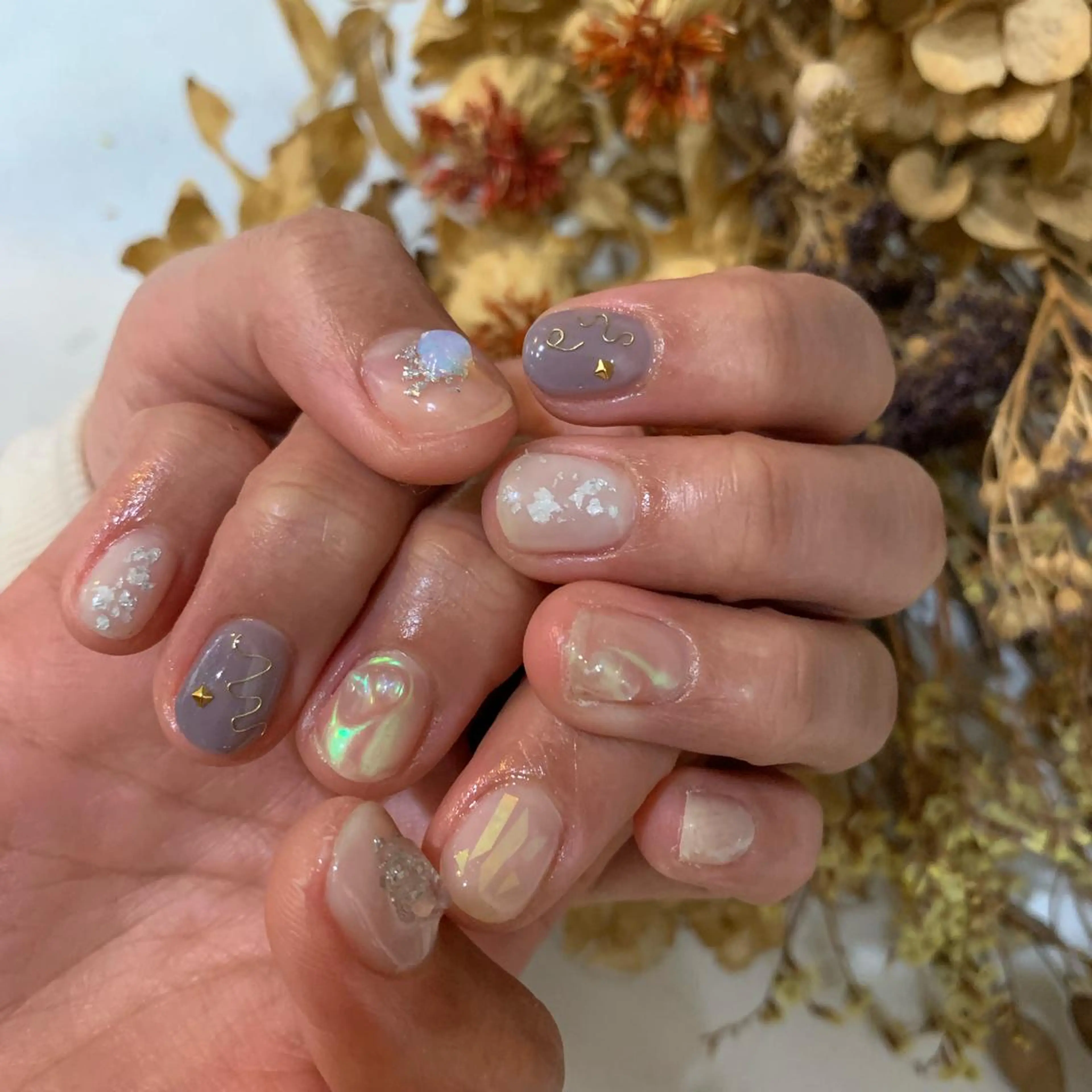 ネイル 新宿ニュアンスネイル makotoのネイルデザイン