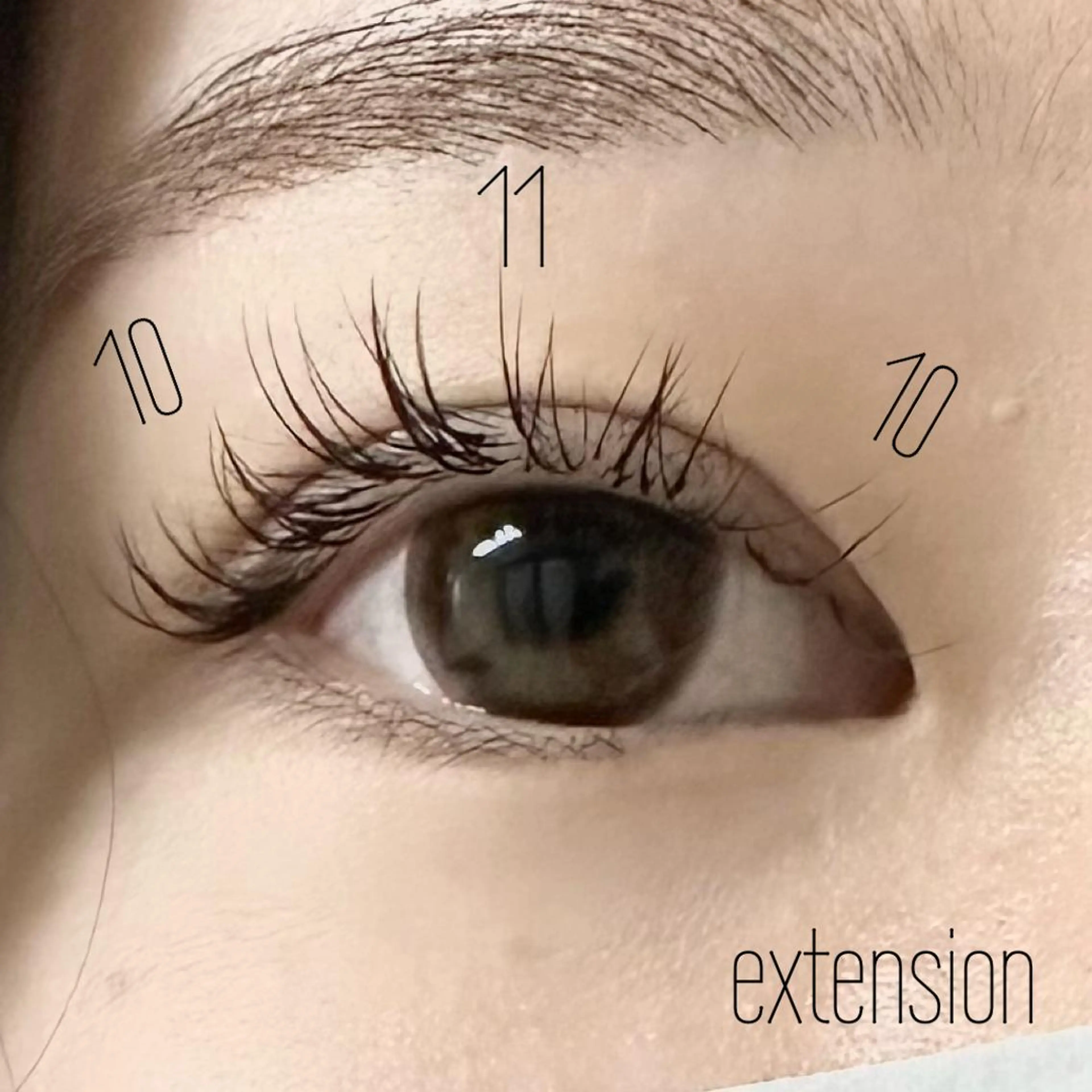 マツエク・マツパ ミンク MYU🩵 Mirajuのマツエク・マツパデザイン