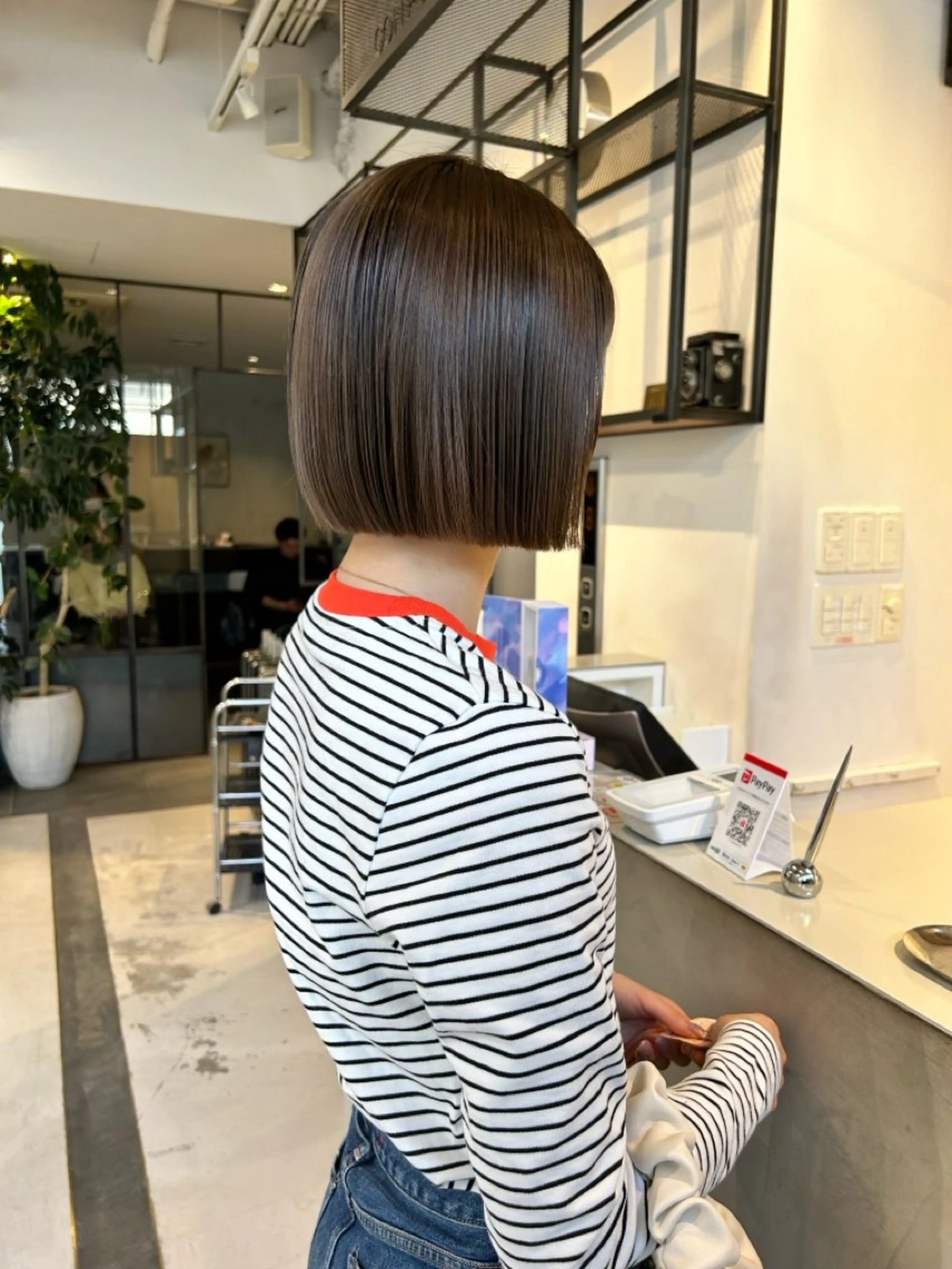 ショート ボブ タグチ アスカのヘアスタイル