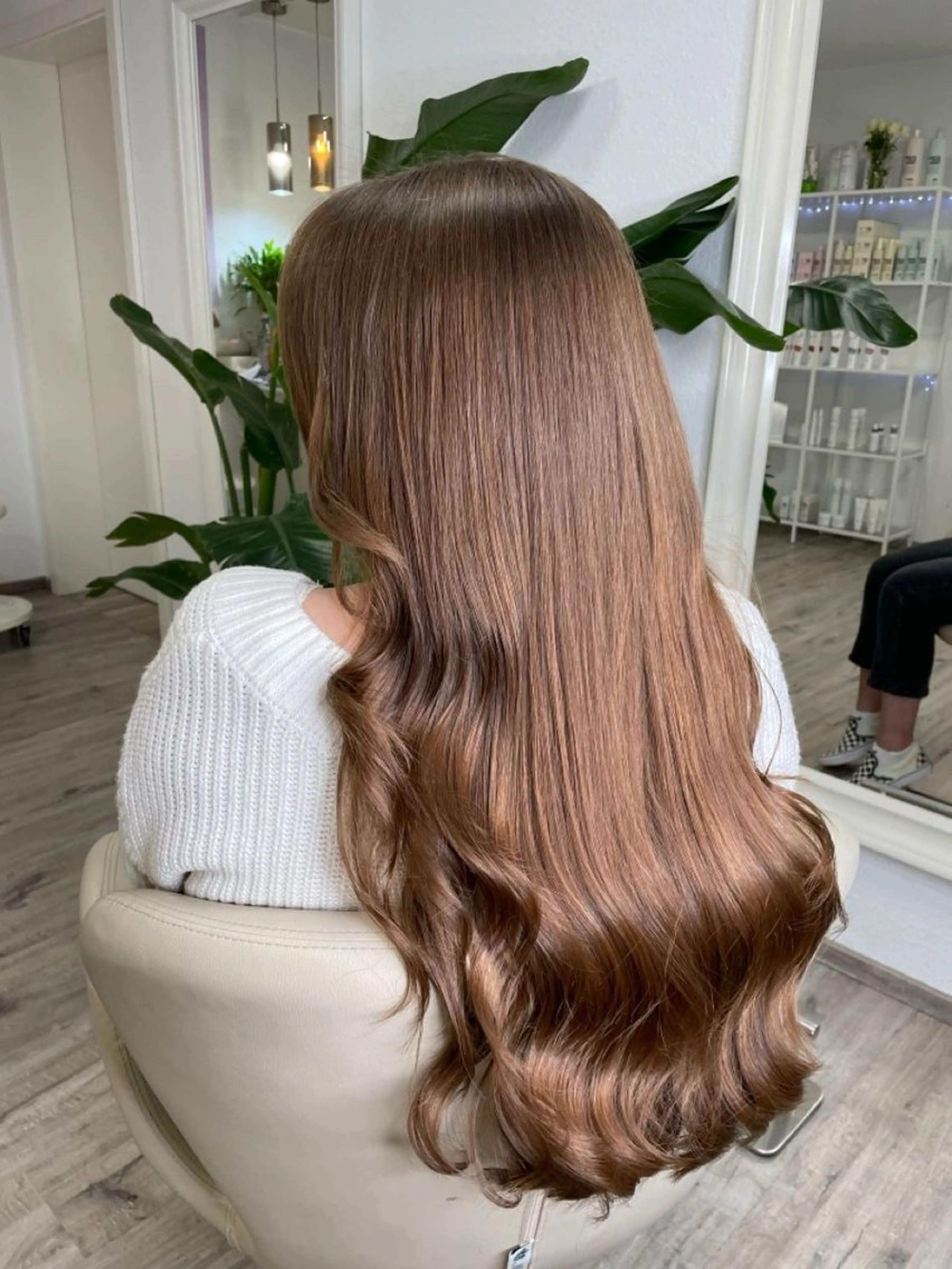 ロング カラー ナック梅田店 毛利 愛リタッチカラー募集のヘアスタイル