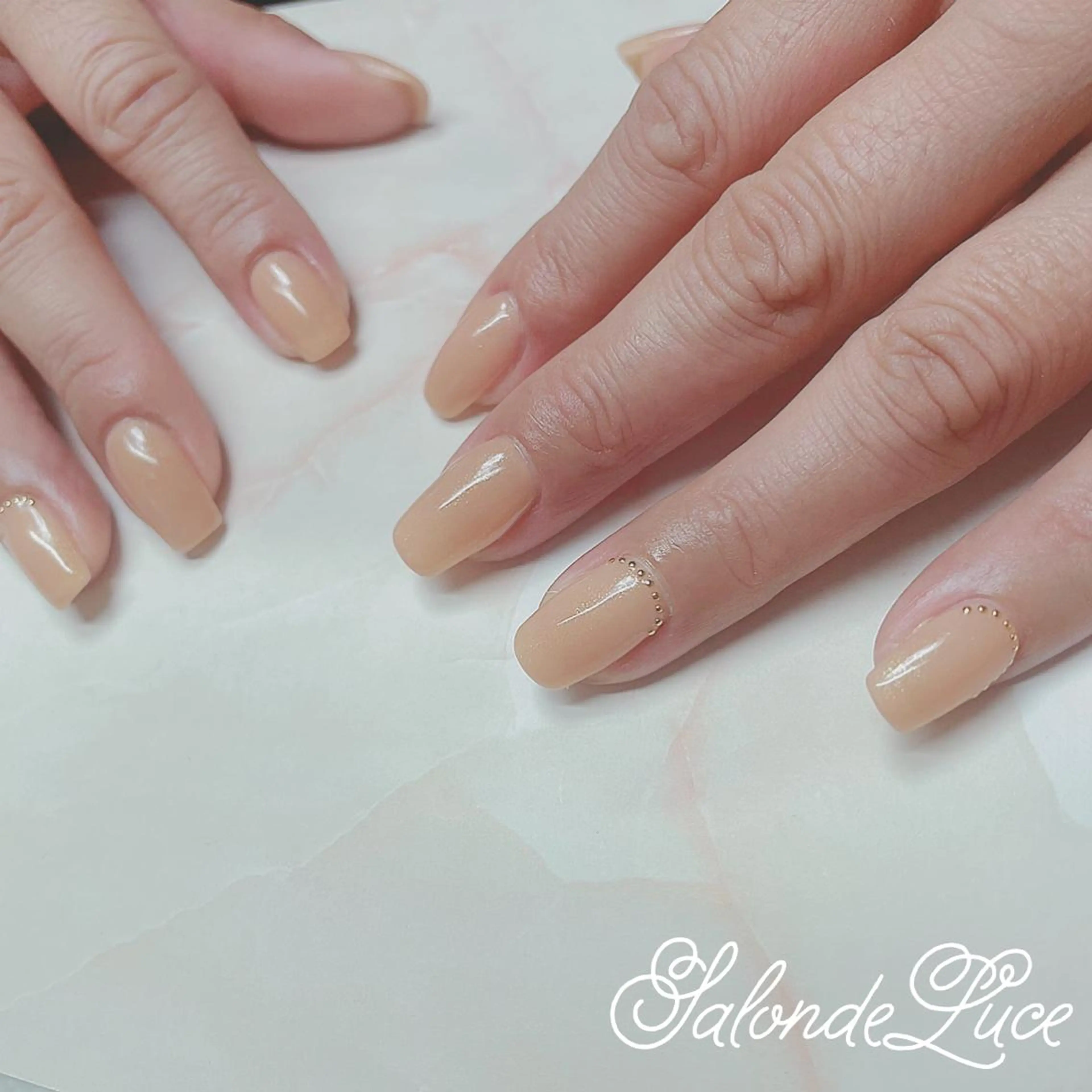 ネイル ワンカラーネイル Salon de Luceのネイルデザイン