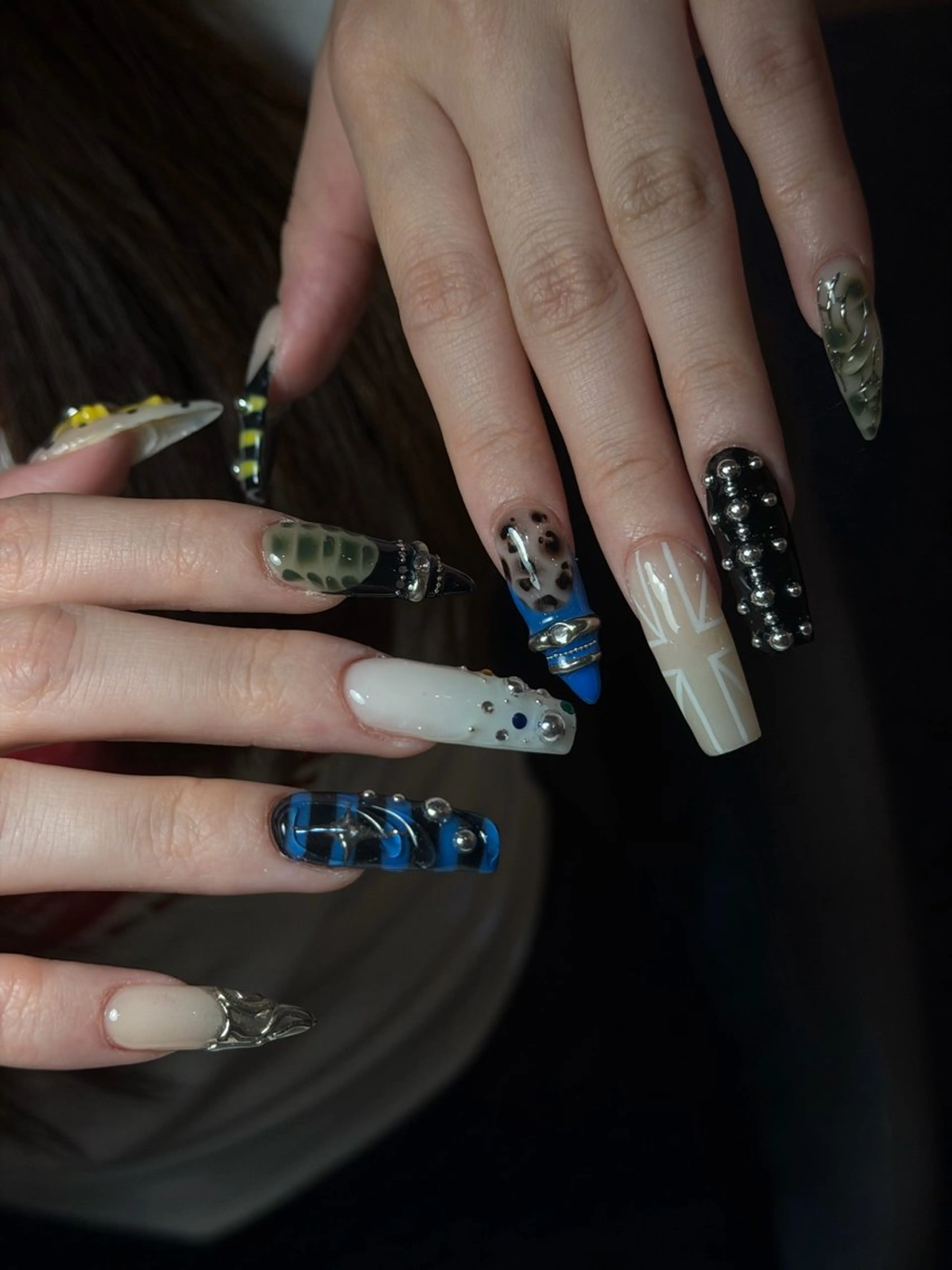 ネイル 韓国ネイル シンプルネイル ワンホンネイル ハンドネイル CoMo Nailのネイルデザイン