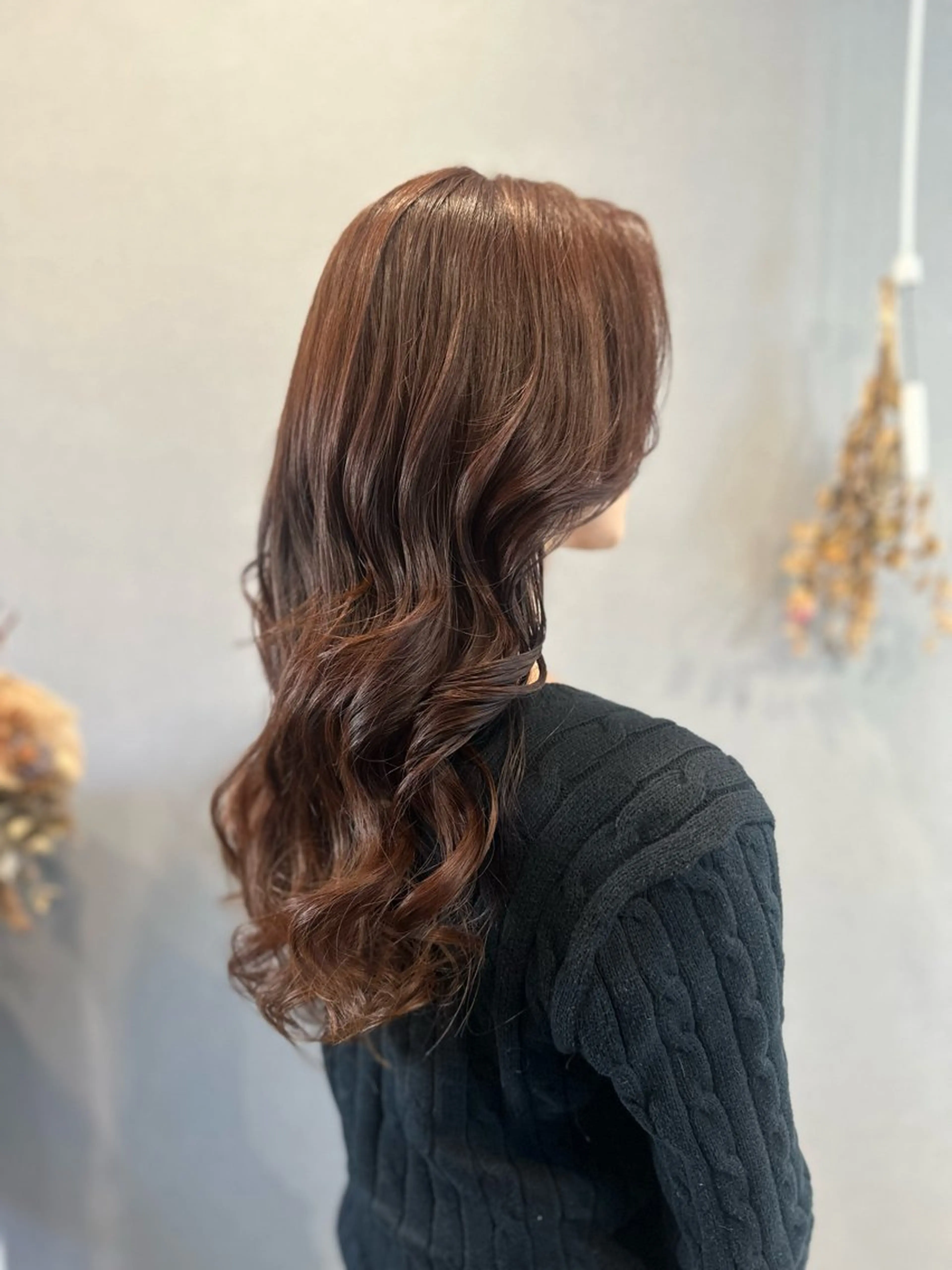 カット＋白髪染めフルカラー＋ケアトリートメントの写真