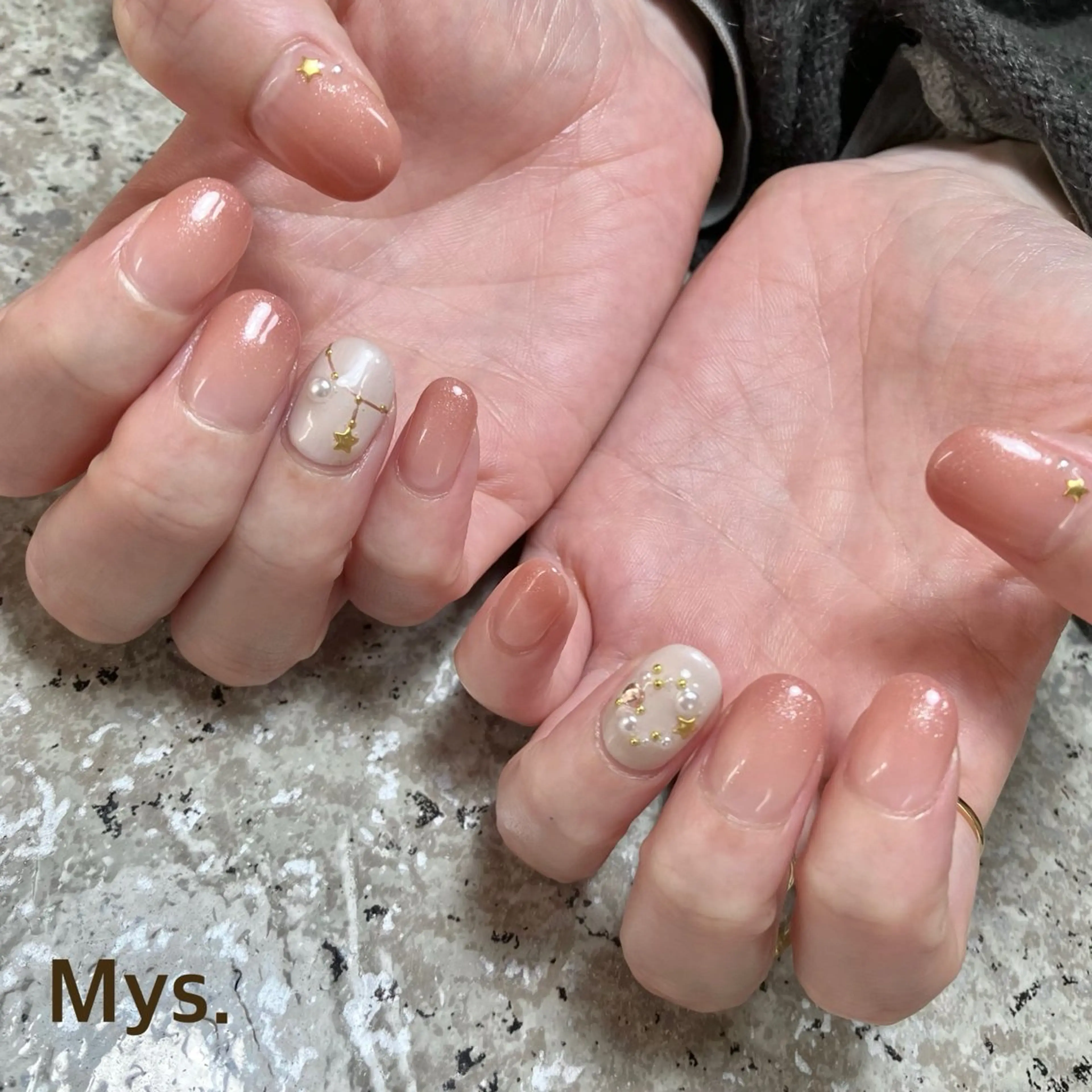 ネイル ハンドネイル Mys. 三上紗紀のネイルデザイン